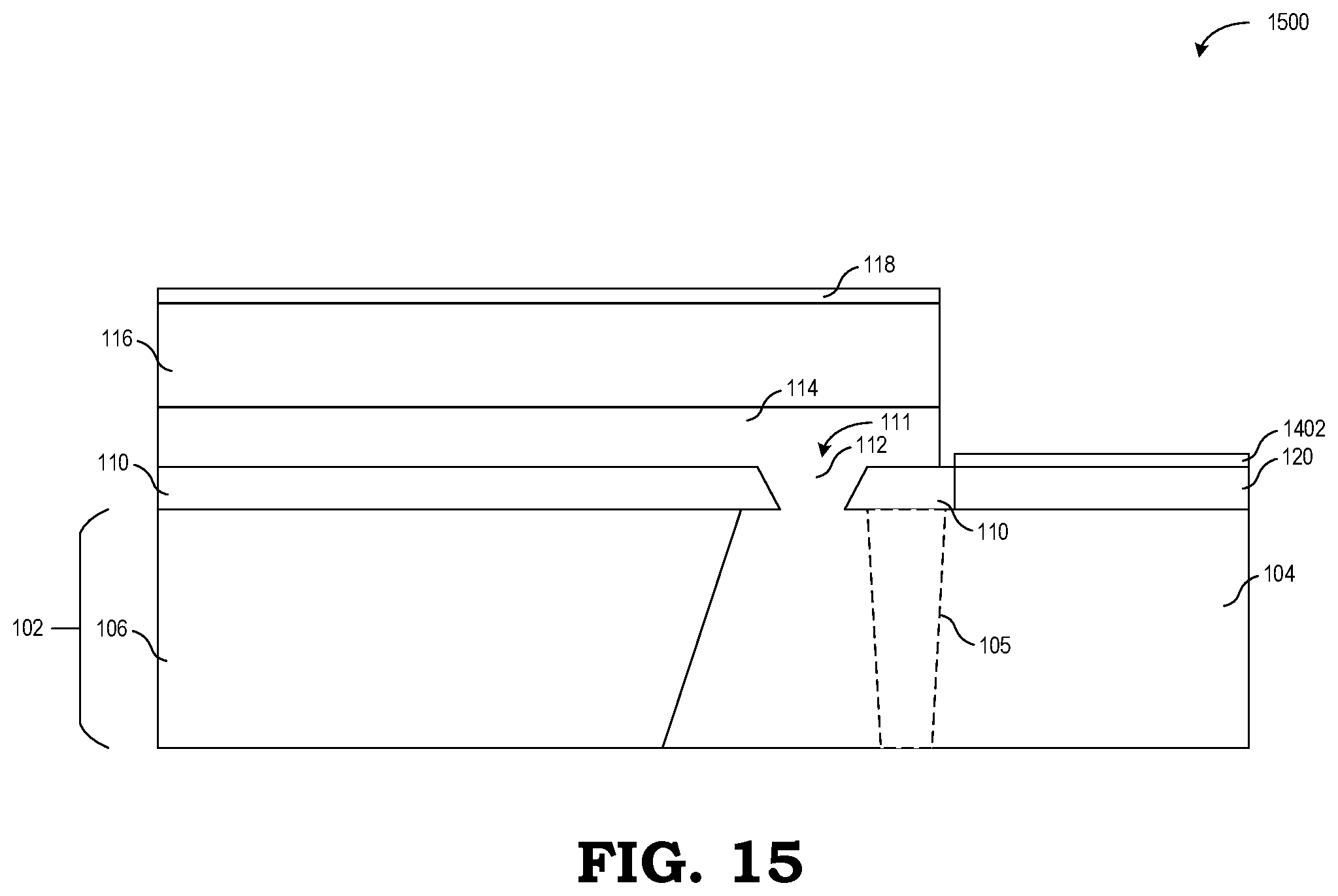 Patent US12107143 Figure 15 – Semiconductor device with extrinsic base region and method of fabrication therefor