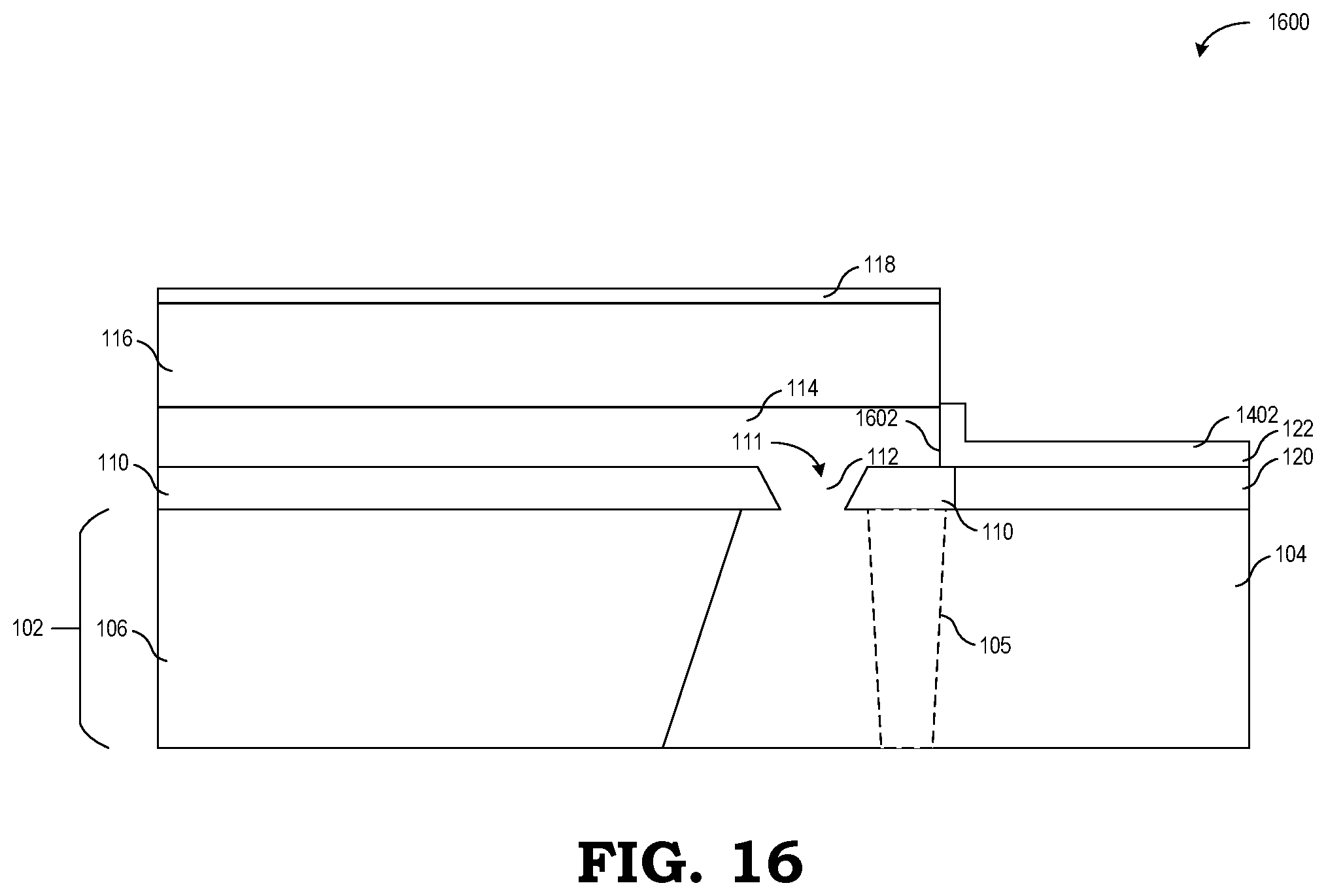 Patent US12107143 Figure 16 – Semiconductor device with extrinsic base region and method of fabrication therefor