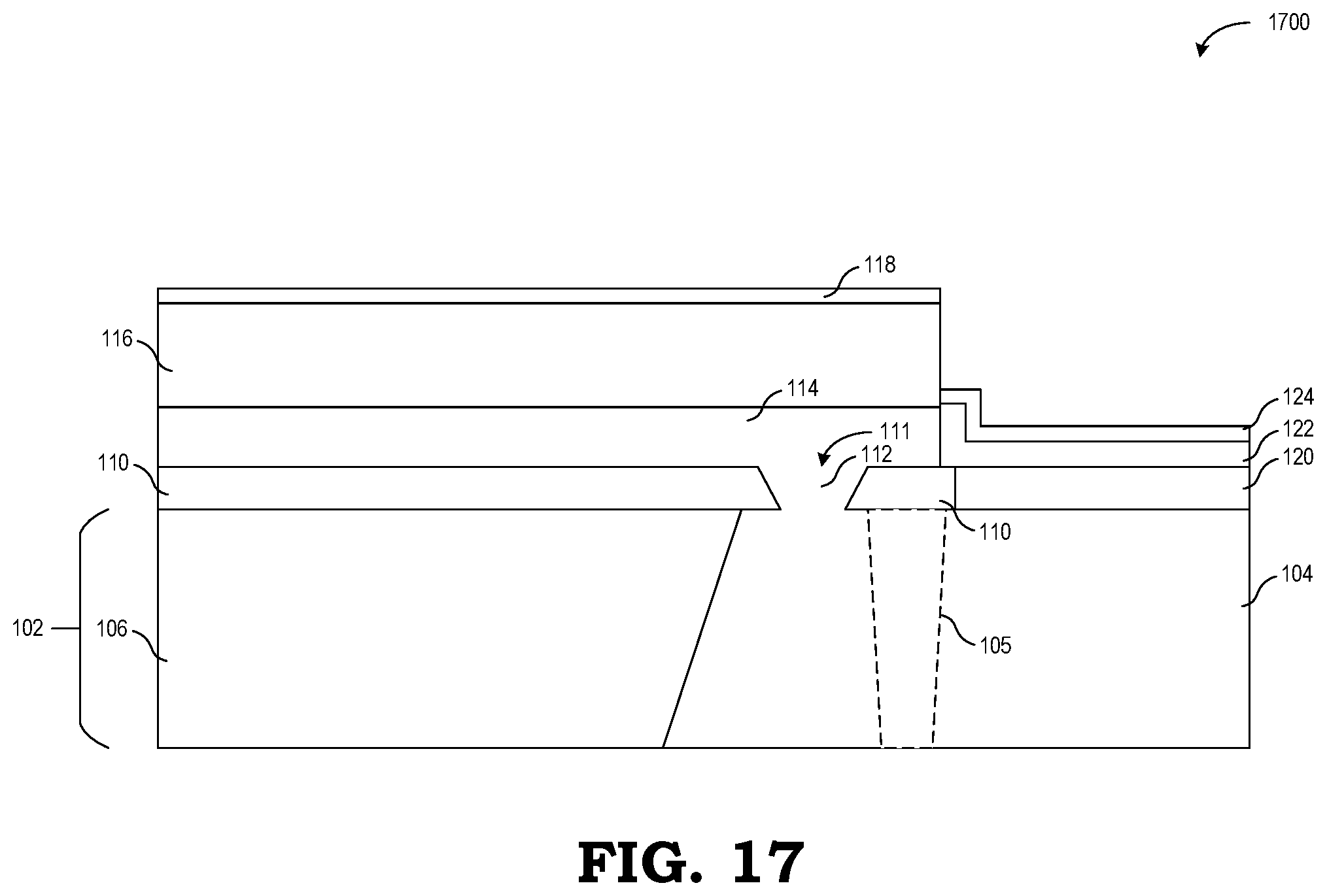 Patent US12107143 Figure 17 – Semiconductor device with extrinsic base region and method of fabrication therefor