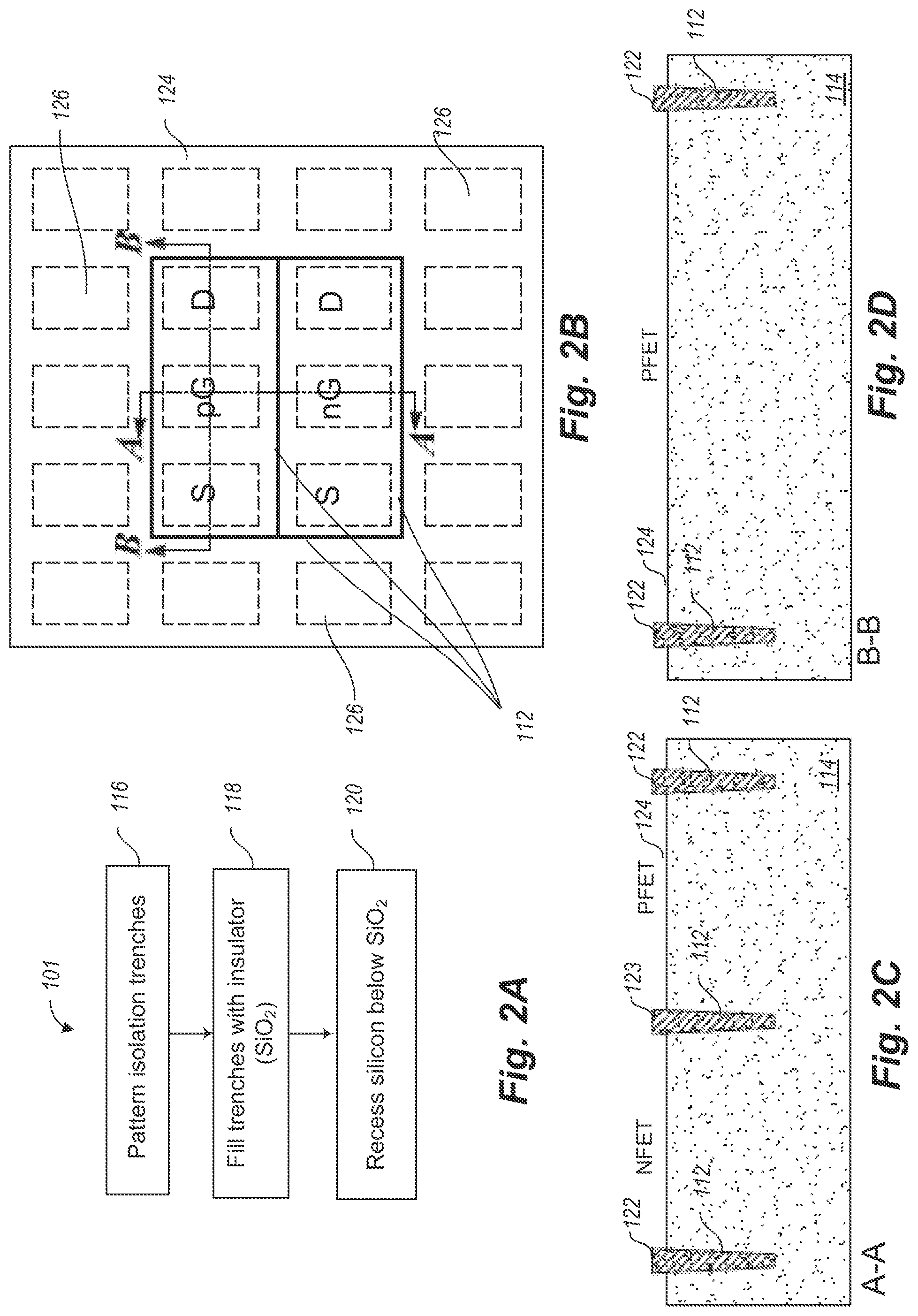 Patent US12107144 Figure 2 – Threshold adjustment for quantum dot array devices with metal source and drain