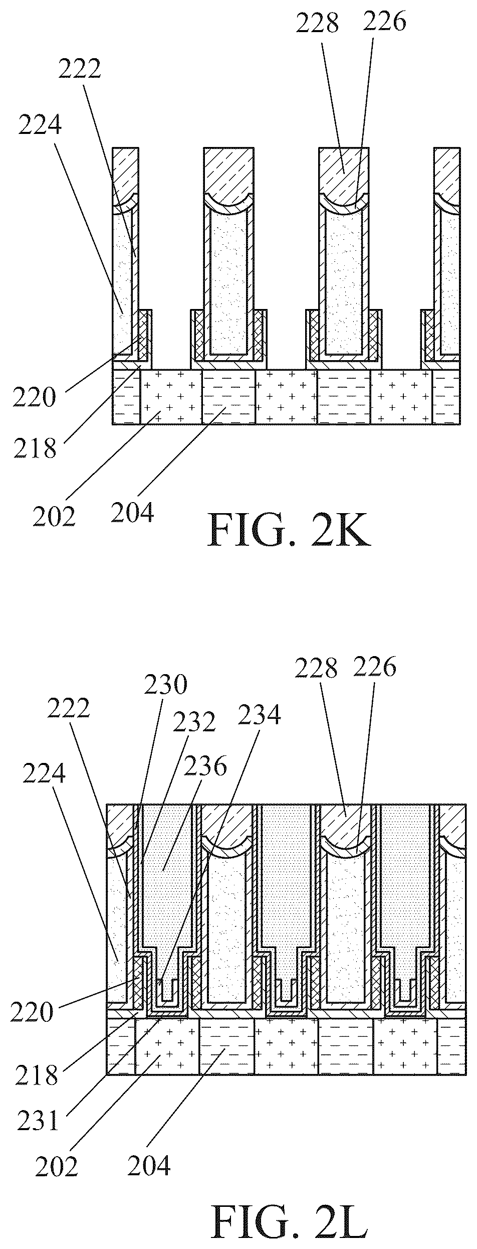 Patent US12107146 Figure 7 – Self-aligned air spacers and methods for forming