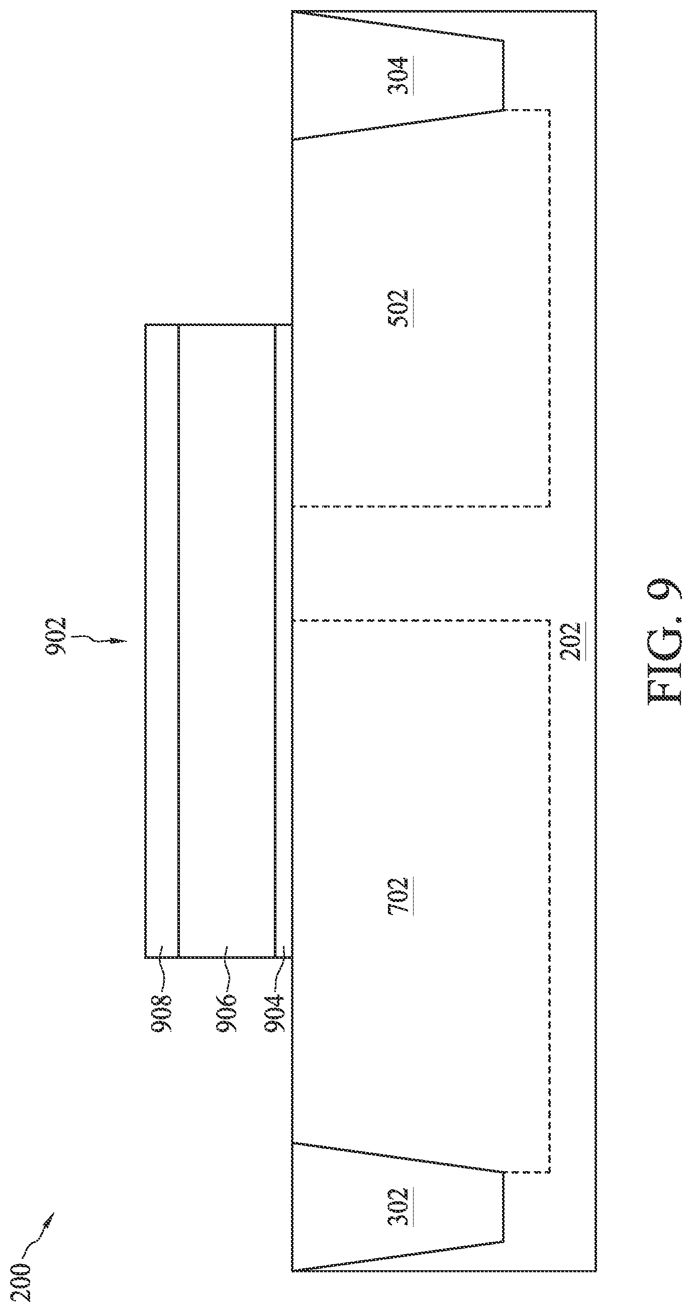 Patent US12107148 Figure 9 – Semiconductor devices and methods of manufacturing thereof