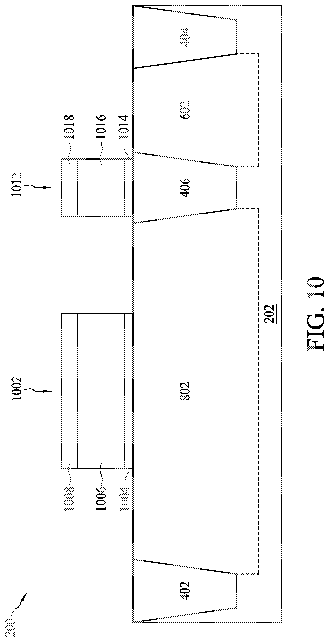 Patent US12107148 Figure 10 – Semiconductor devices and methods of manufacturing thereof