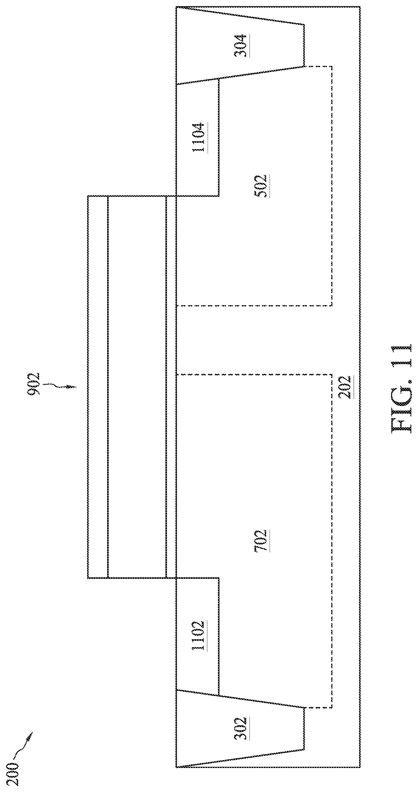 Patent US12107148 Figure 11 – Semiconductor devices and methods of manufacturing thereof