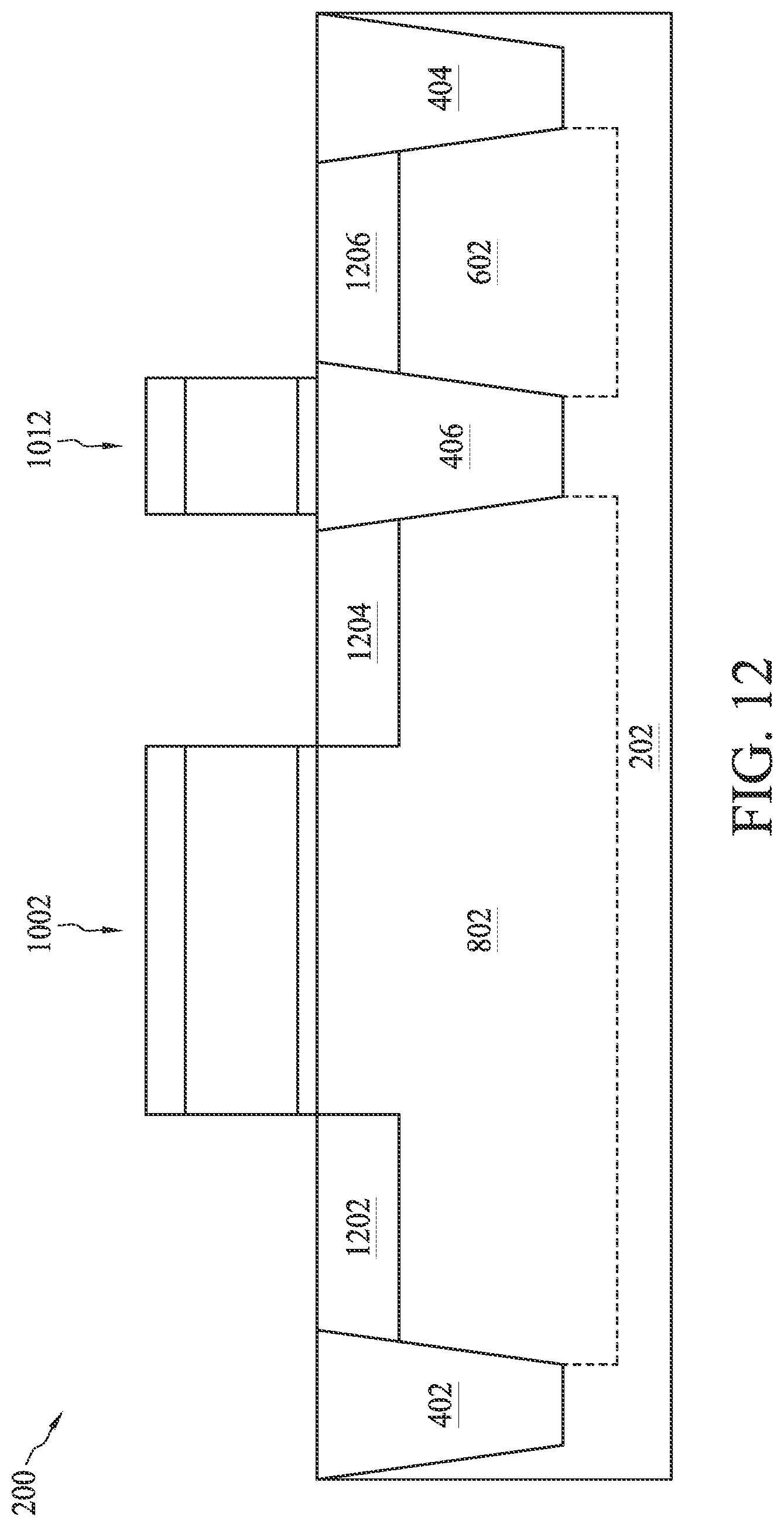 Patent US12107148 Figure 12 – Semiconductor devices and methods of manufacturing thereof