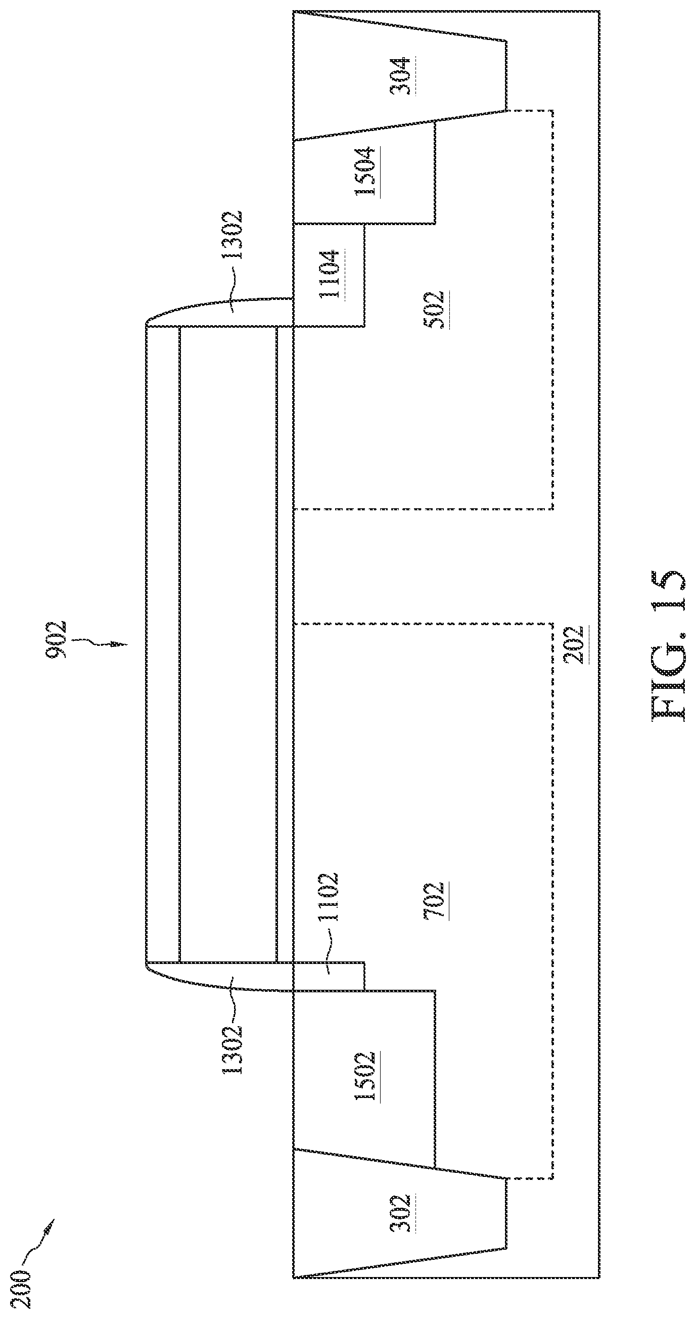 Patent US12107148 Figure 15 – Semiconductor devices and methods of manufacturing thereof