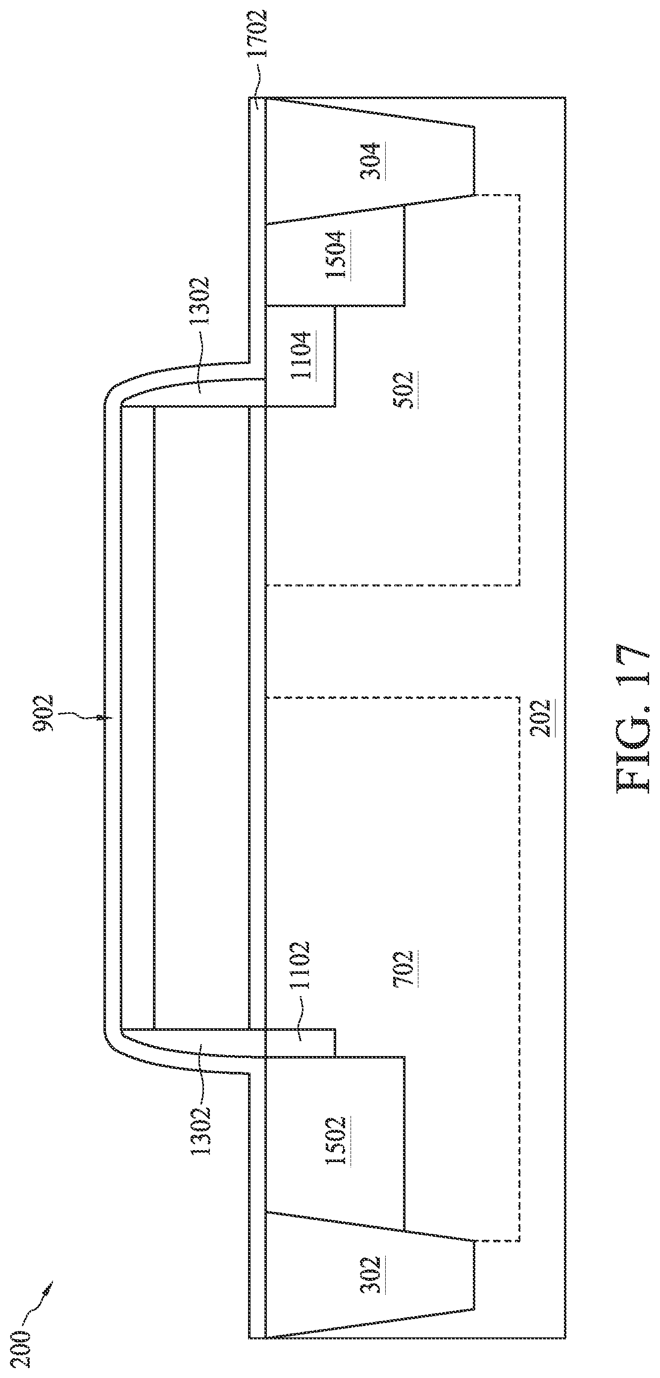 Patent US12107148 Figure 17 – Semiconductor devices and methods of manufacturing thereof