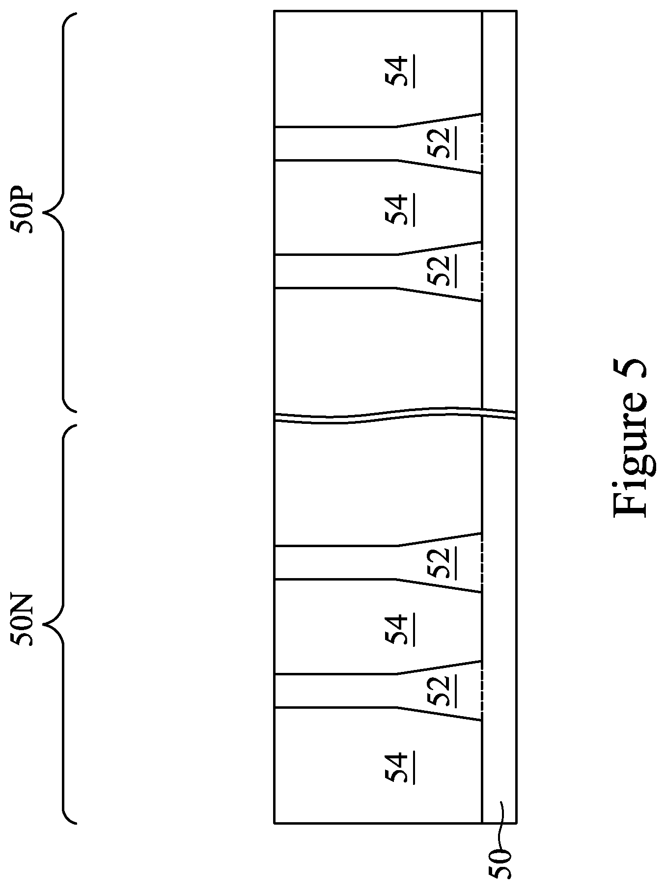 Patent US12107149 Figure 5 – Air spacer and method of forming same