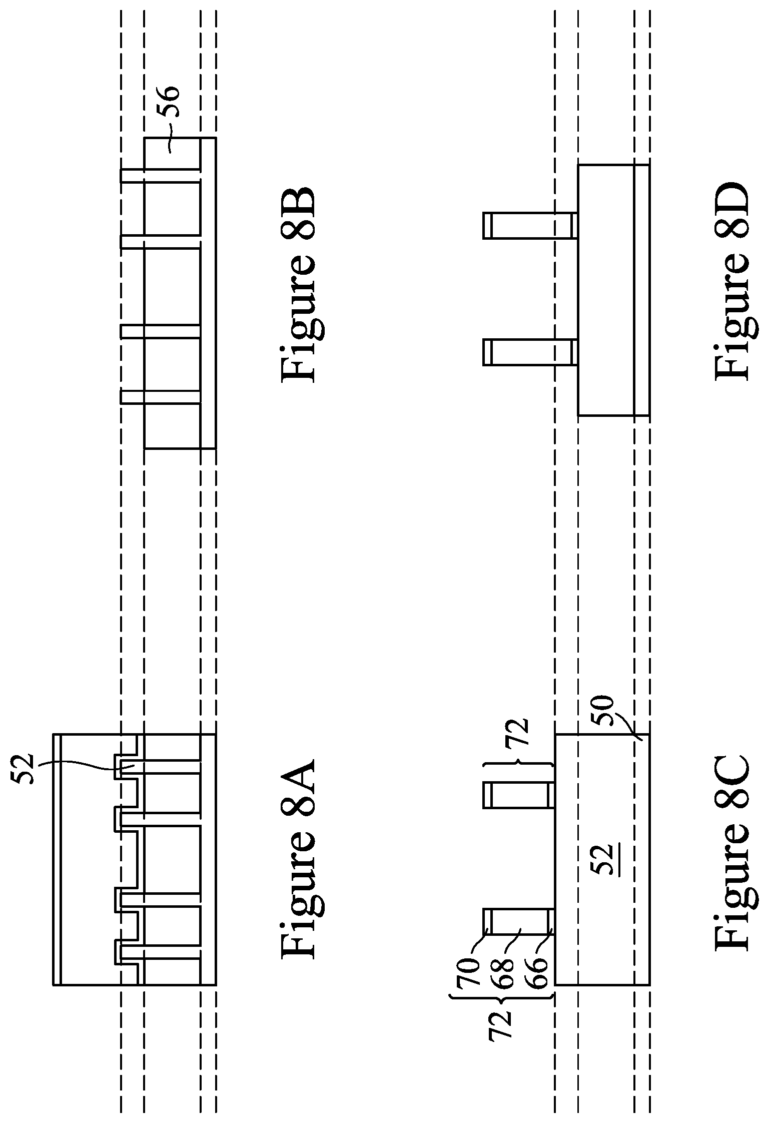Patent US12107149 Figure 8 – Air spacer and method of forming same