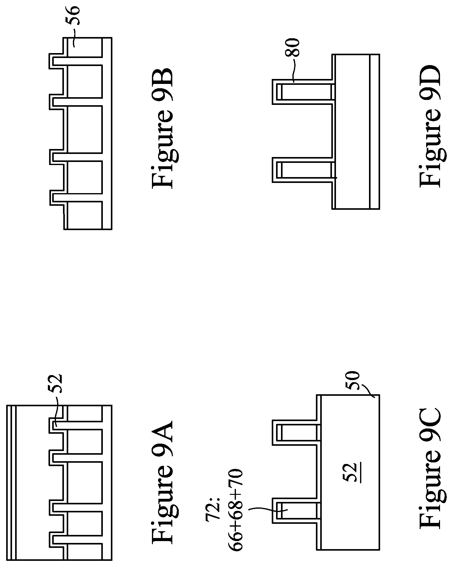 Patent US12107149 Figure 9 – Air spacer and method of forming same
