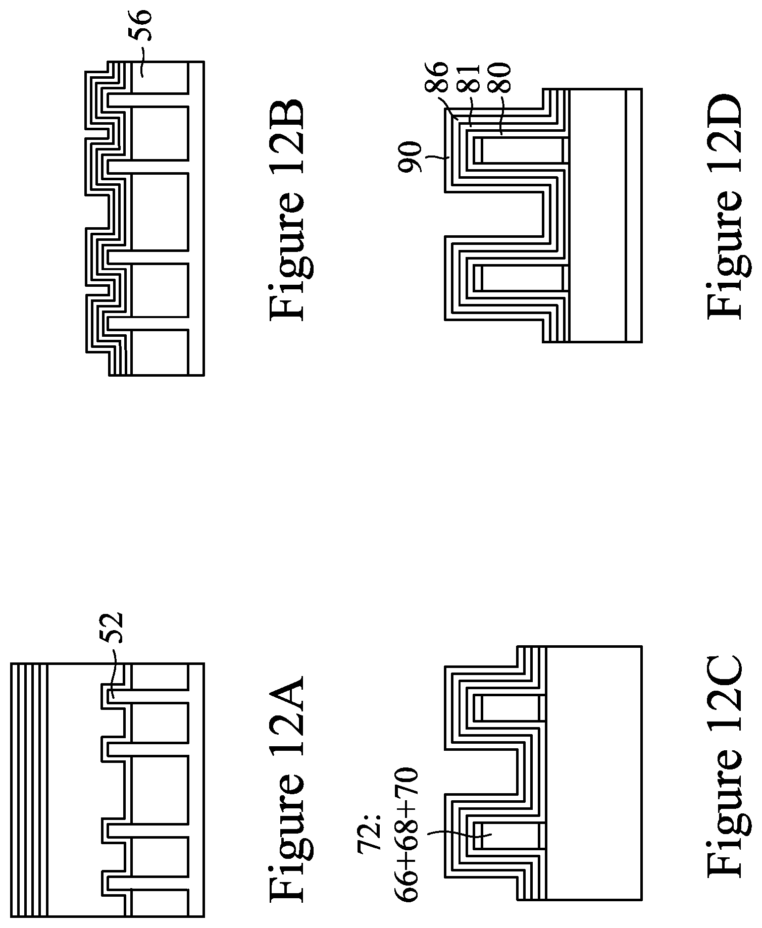 Patent US12107149 Figure 12 – Air spacer and method of forming same