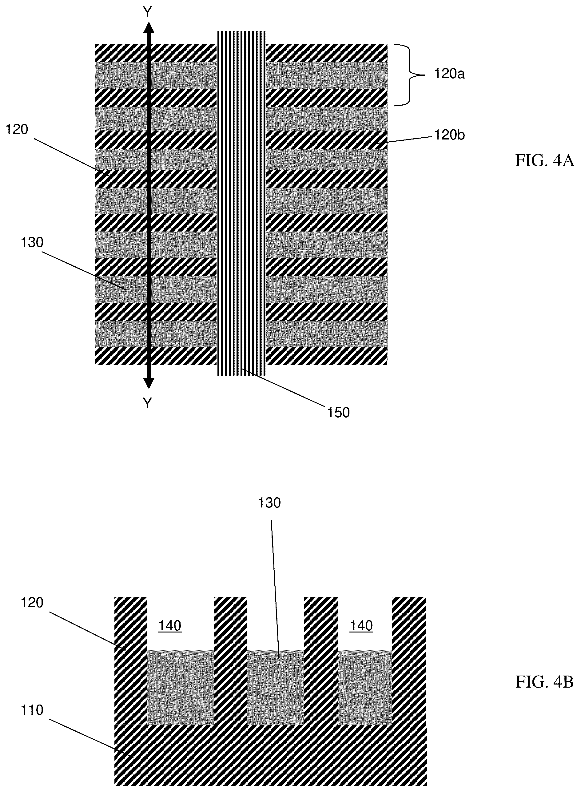 Patent US12107154 Figure 4 – Single fin structures