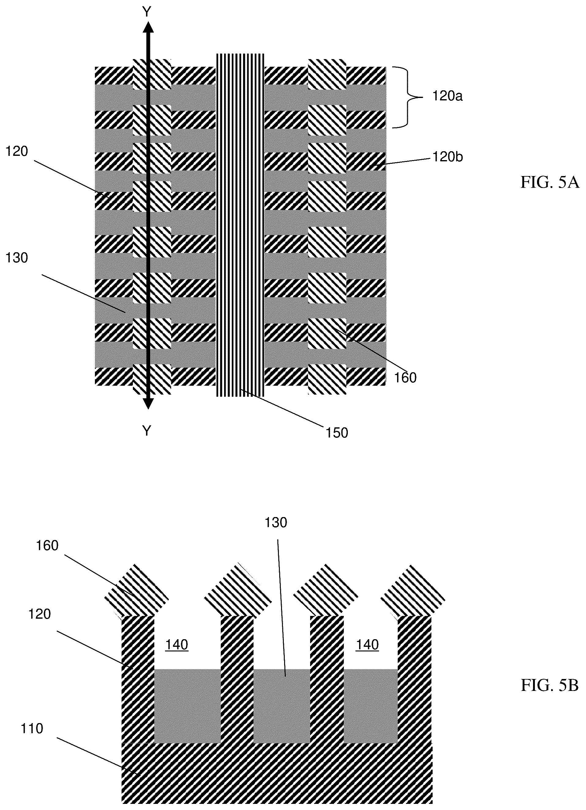 Patent US12107154 Figure 5 – Single fin structures