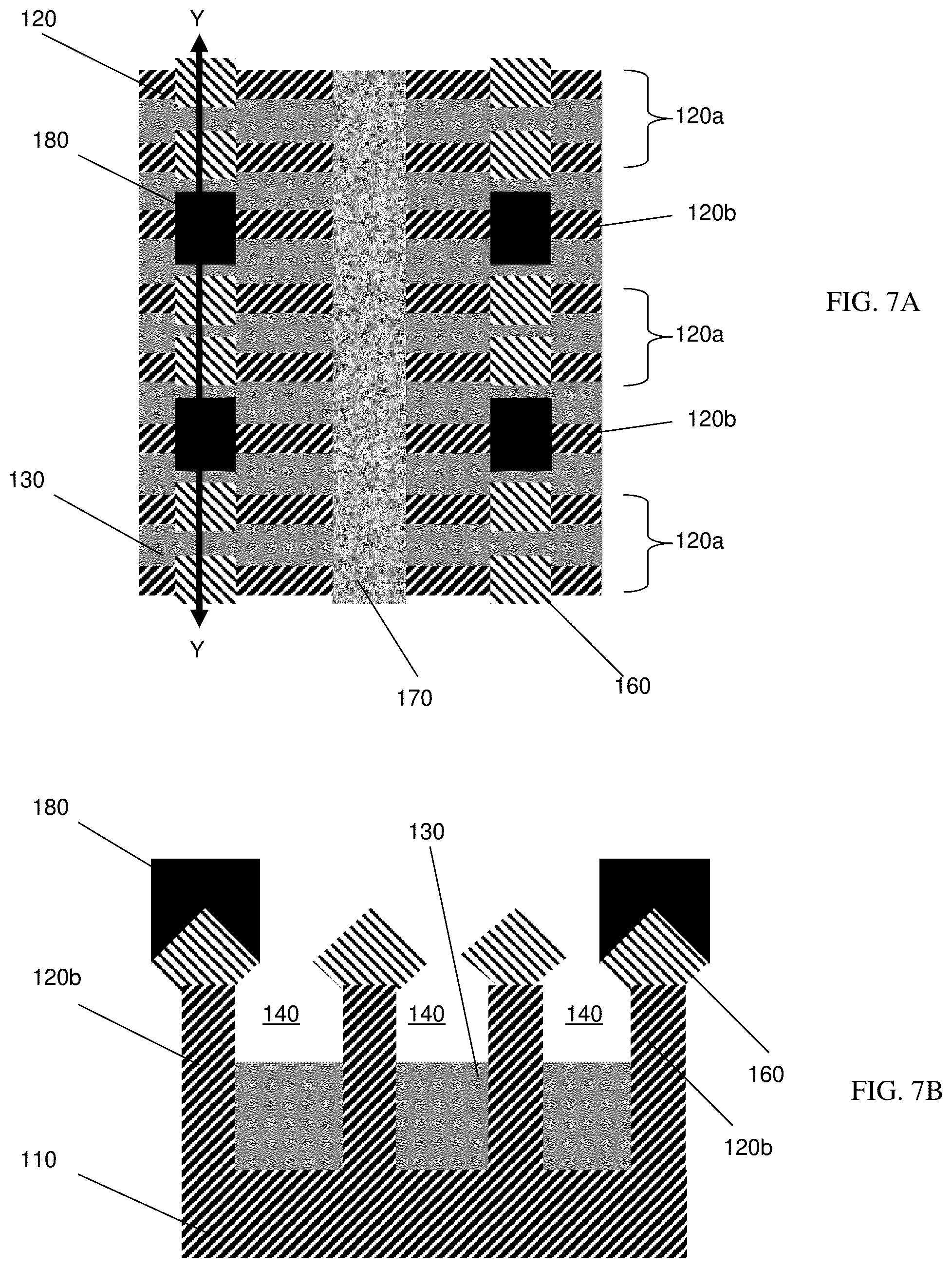 Patent US12107154 Figure 7 – Single fin structures