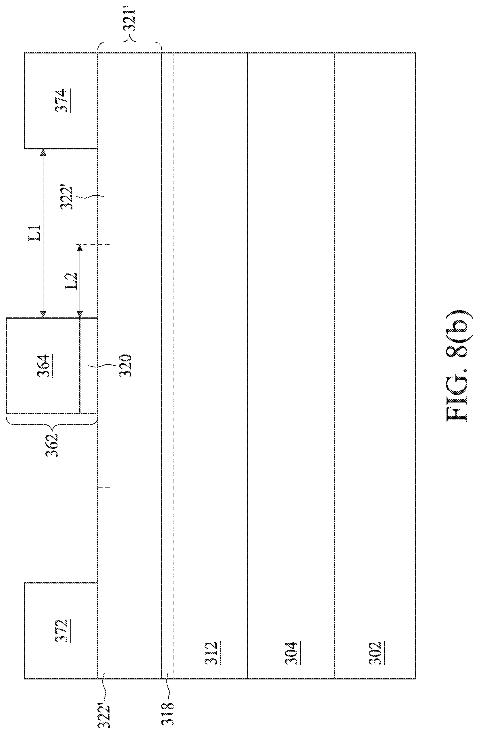 Patent US12107156 Figure 12 – Semiconductor structure, HEMT structure and method of forming the same