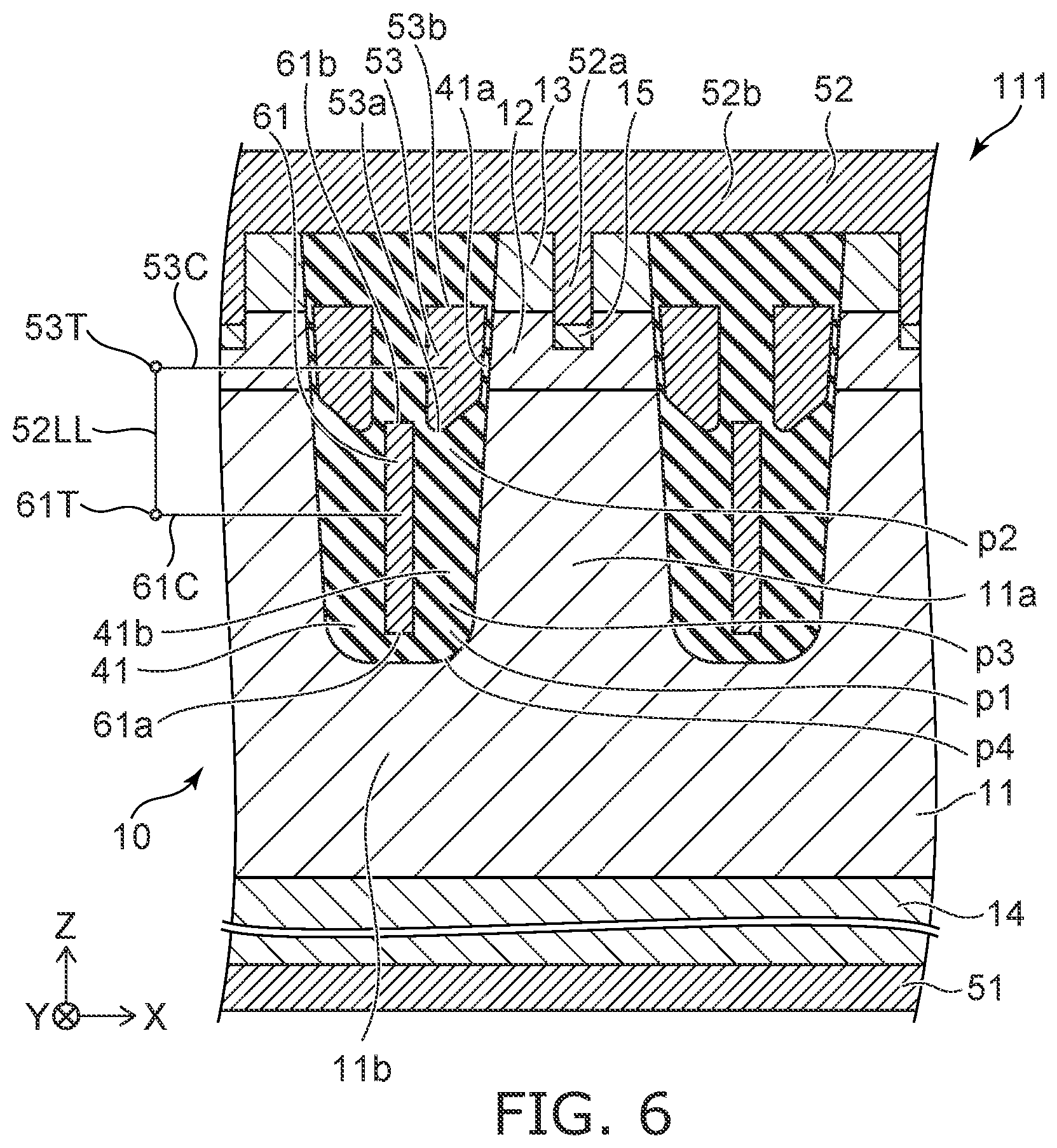 Patent US12107159 Figure 6 – Semiconductor device