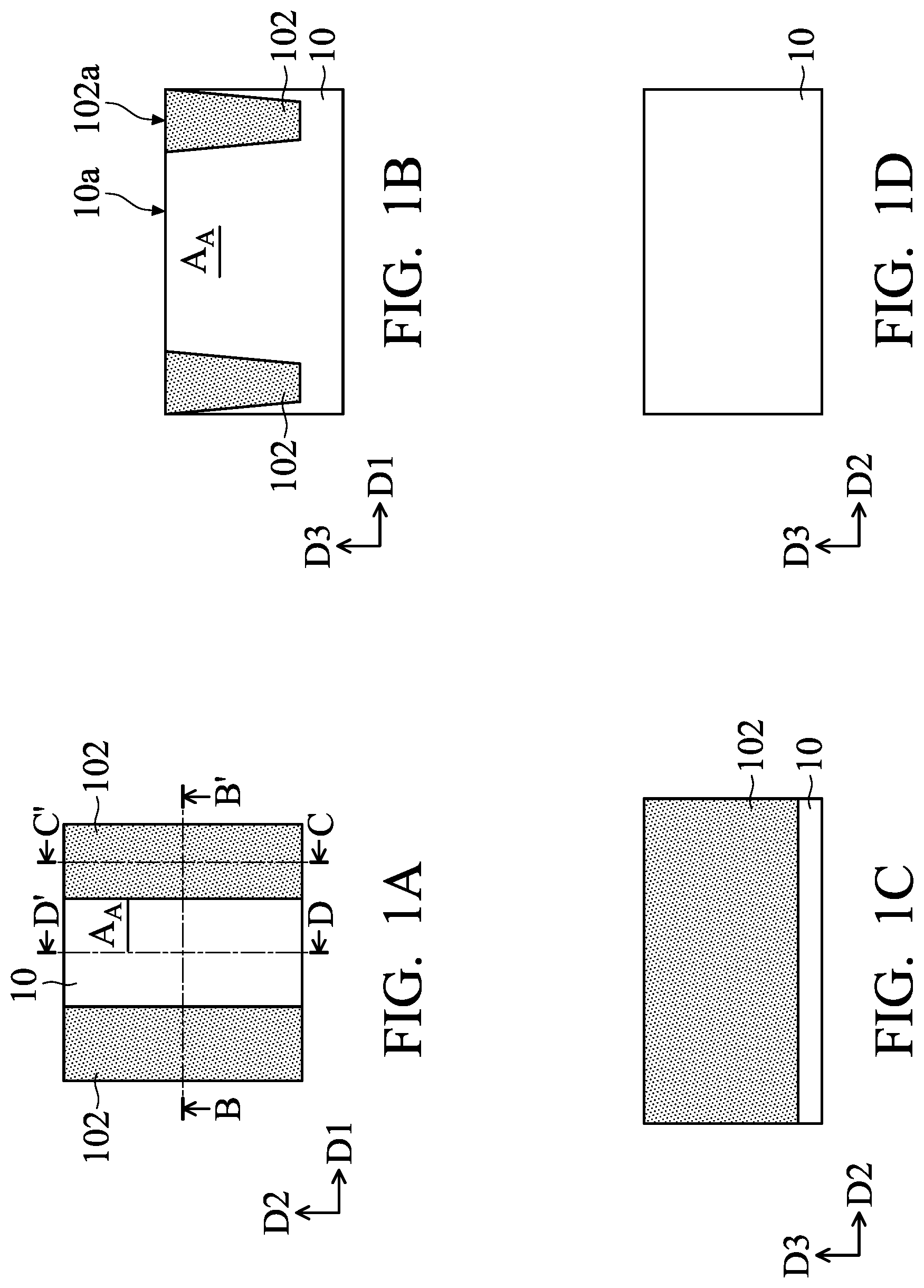 Patent US12107162 Figure 1 – Multi-gate semiconductor structure and method of manufacturing the same