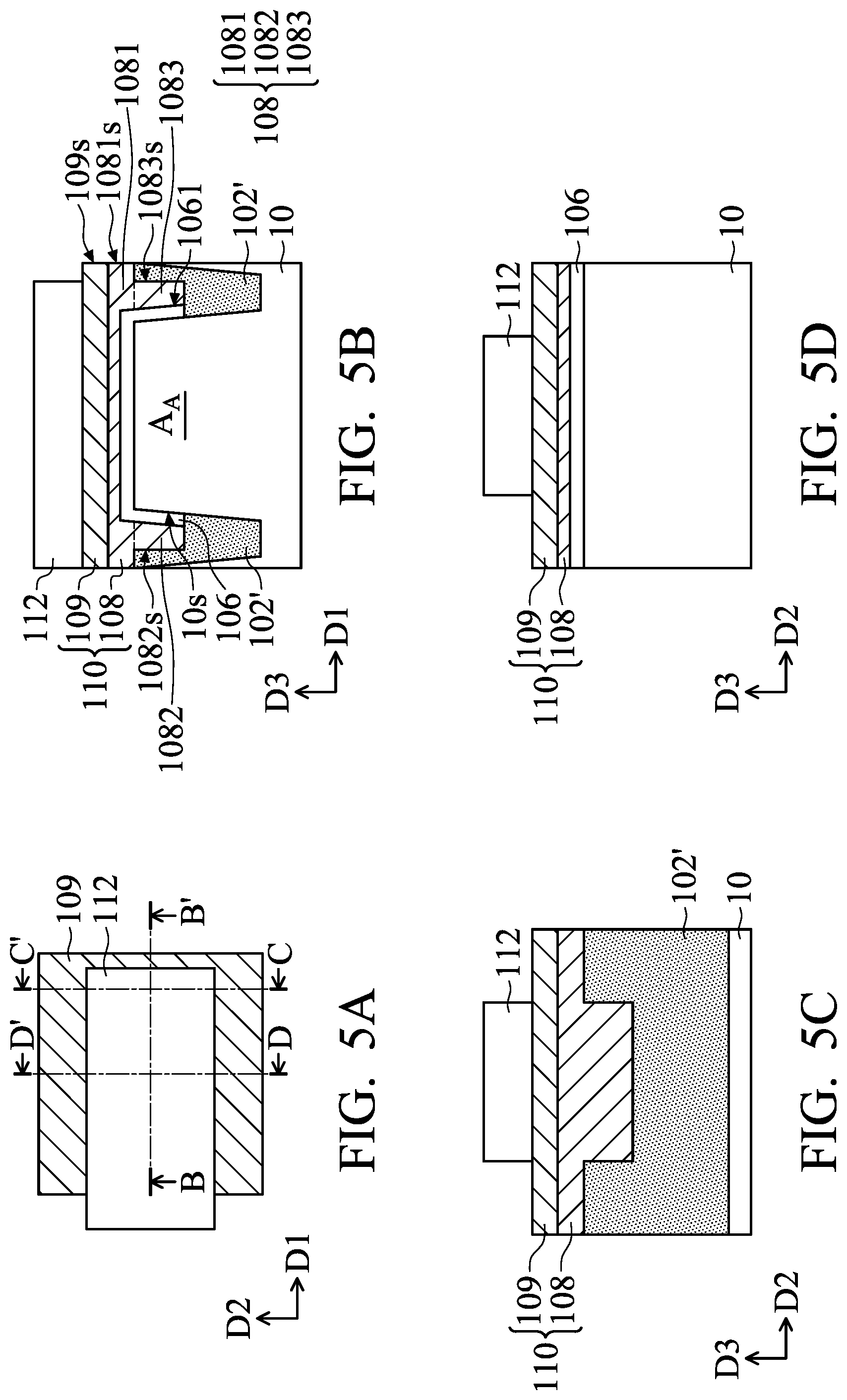 Patent US12107162 Figure 5 – Multi-gate semiconductor structure and method of manufacturing the same