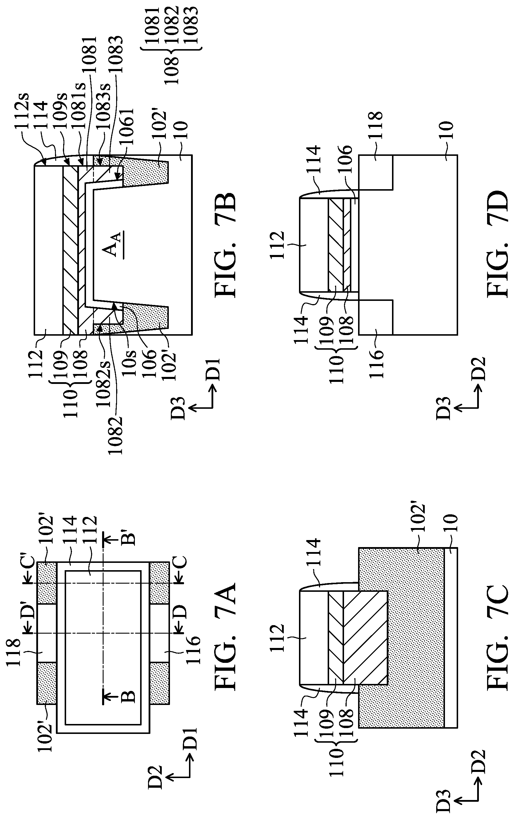 Patent US12107162 Figure 7 – Multi-gate semiconductor structure and method of manufacturing the same