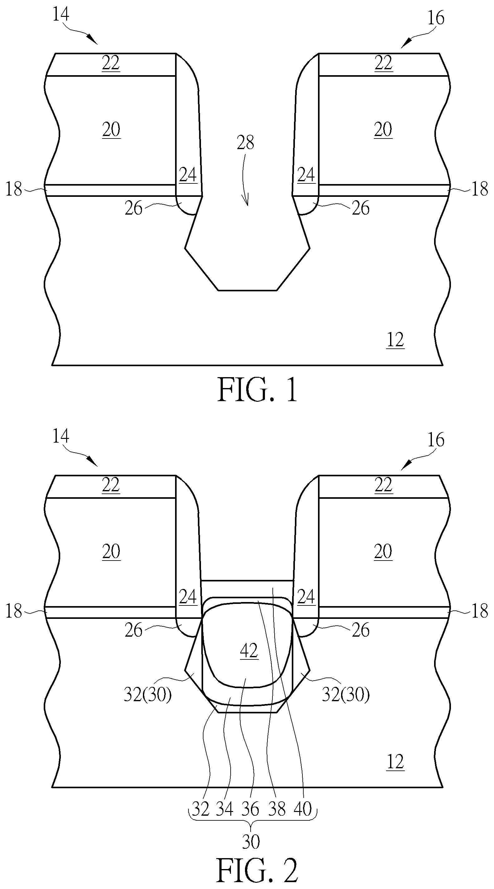 Patent US12107164 Figure 1 – Semiconductor device