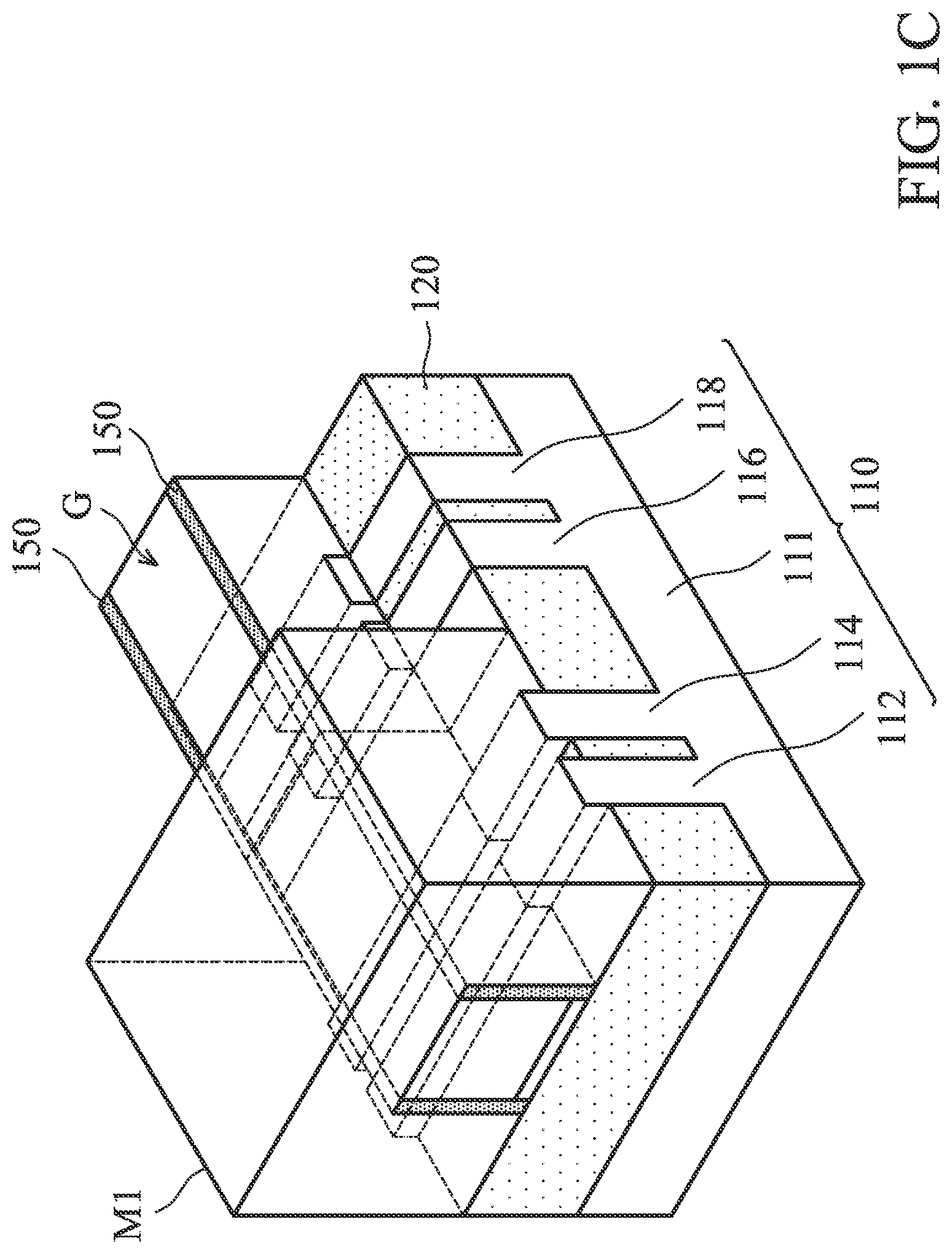 Patent US12107165 Figure 3 – Semiconductor device structure with cap layer