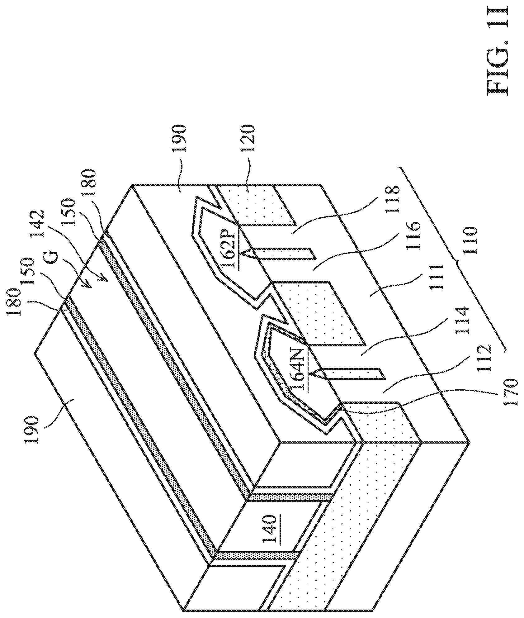 Patent US12107165 Figure 9 – Semiconductor device structure with cap layer