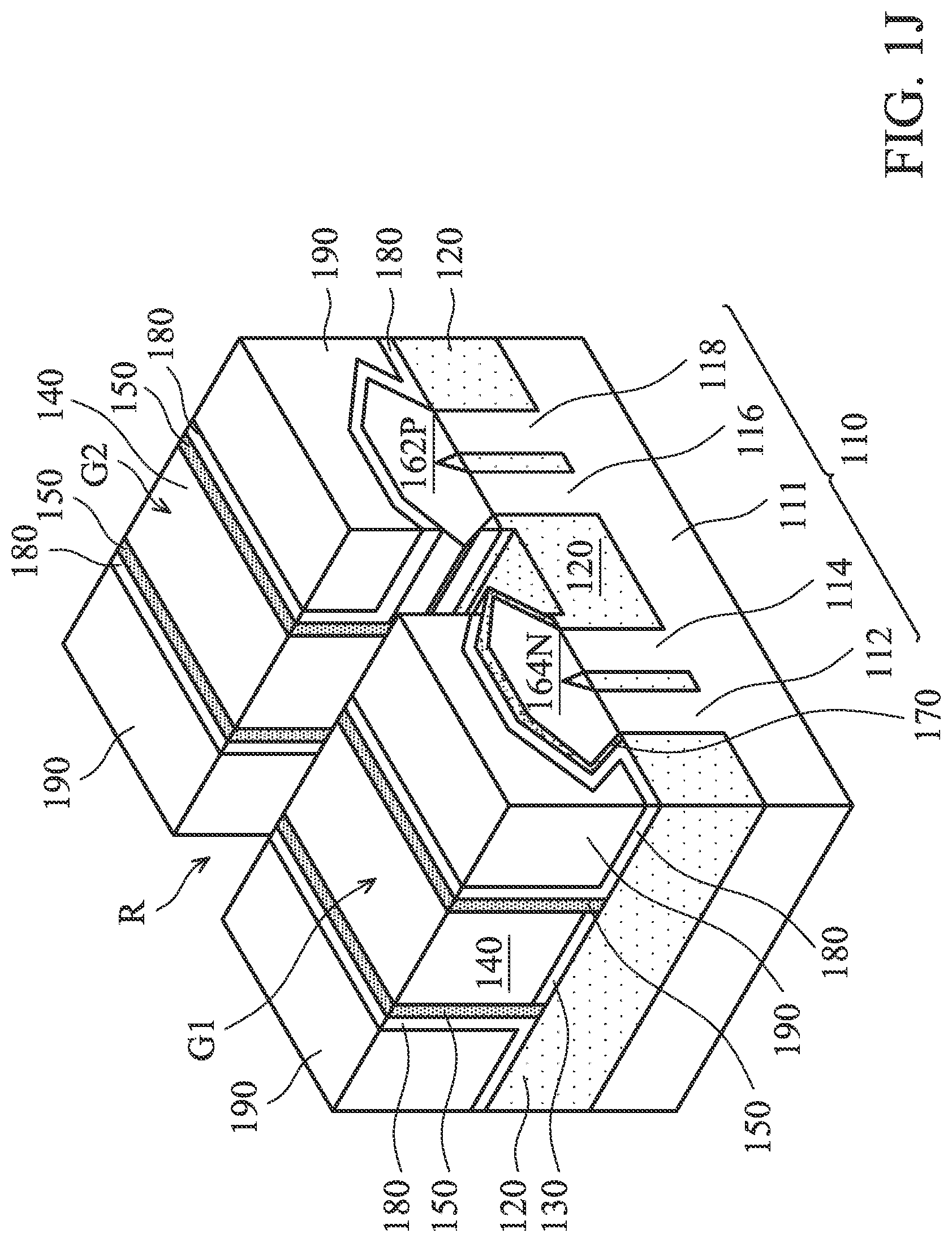 Patent US12107165 Figure 10 – Semiconductor device structure with cap layer