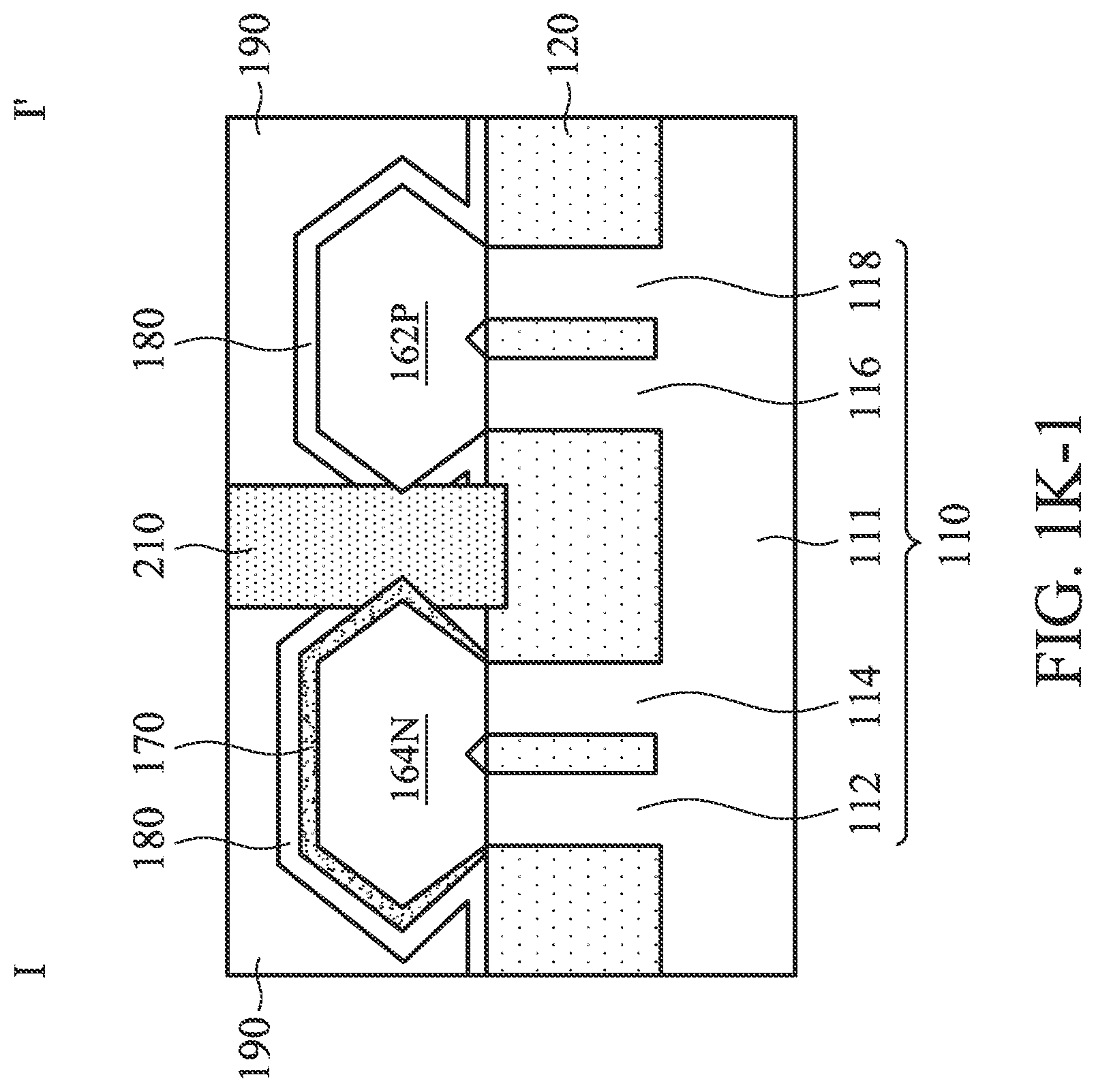 Patent US12107165 Figure 12 – Semiconductor device structure with cap layer
