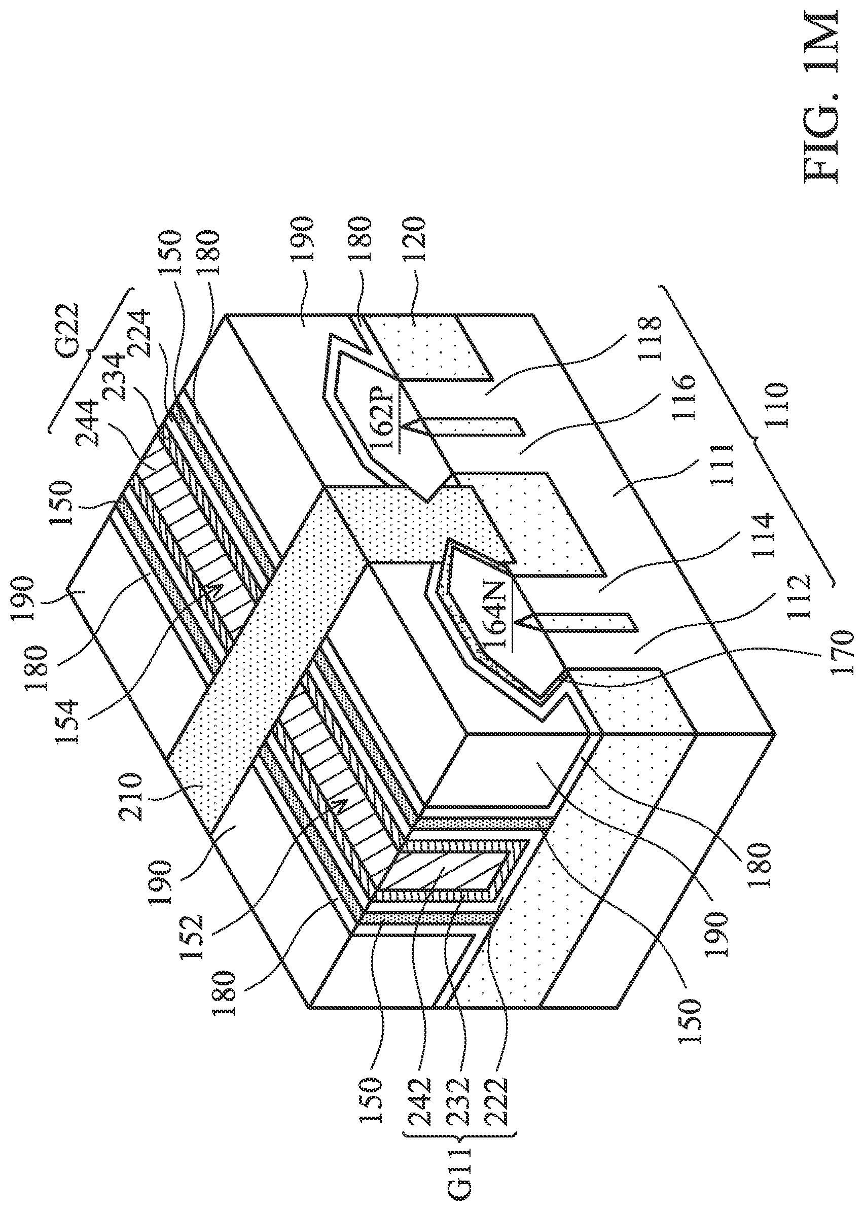 Patent US12107165 Figure 14 – Semiconductor device structure with cap layer