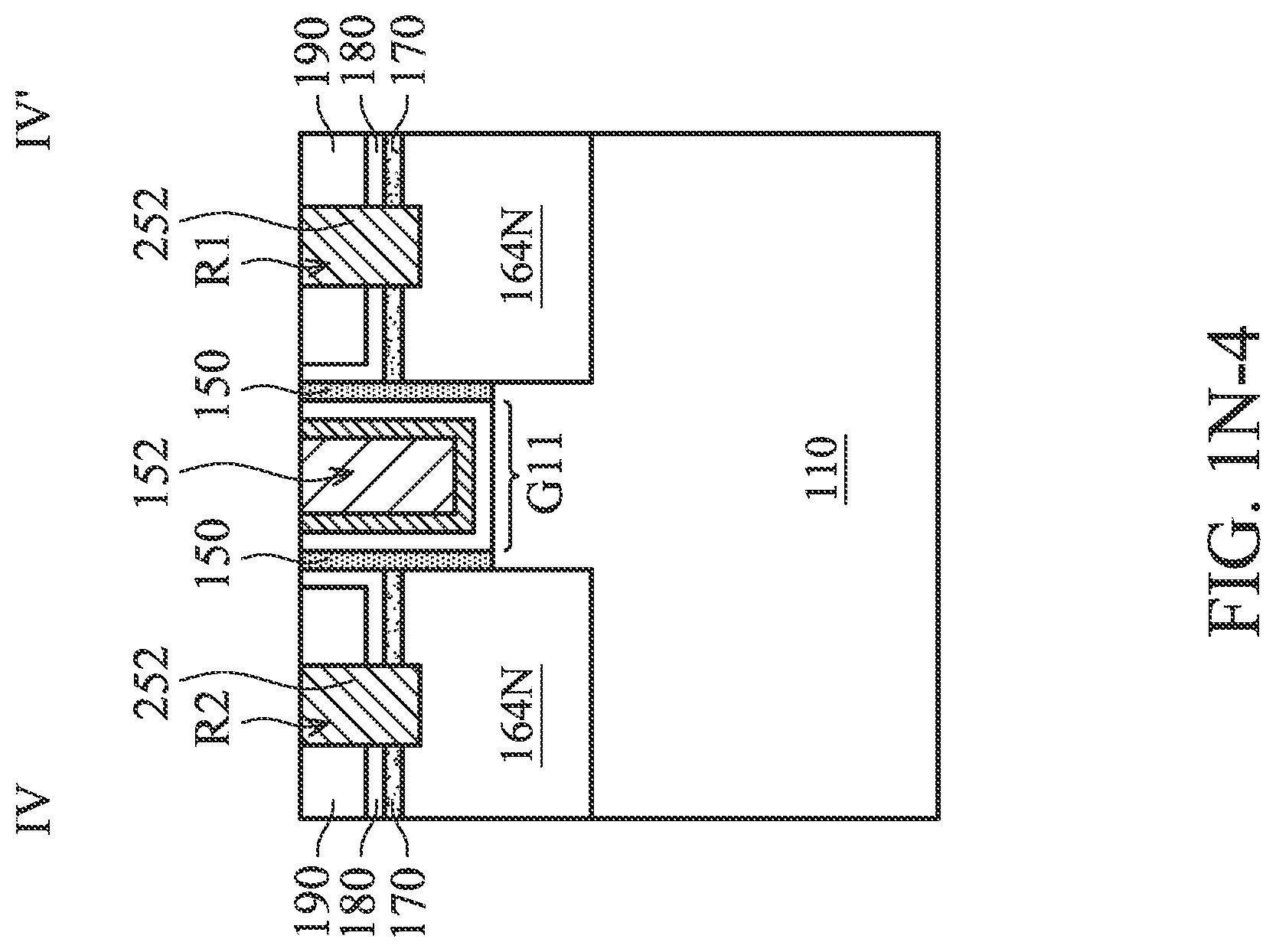 Patent US12107165 Figure 19 – Semiconductor device structure with cap layer
