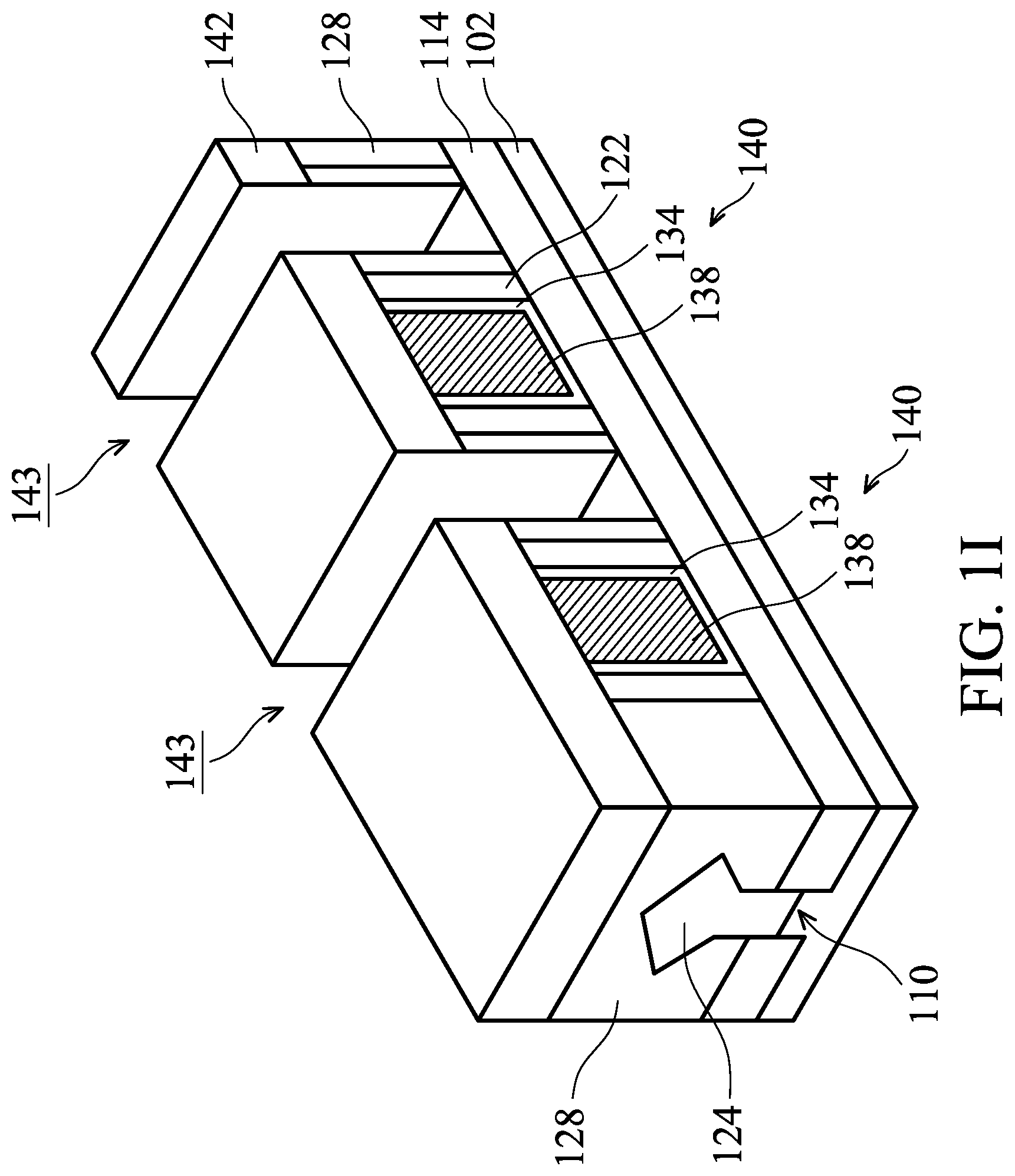 Patent US12107166 Figure 9 – Fin field effect transistor (FinFET) device structure with isolation layer and method for forming the same