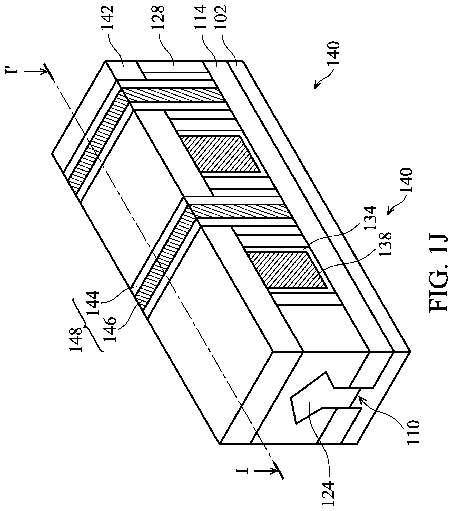Patent US12107166 Figure 10 – Fin field effect transistor (FinFET) device structure with isolation layer and method for forming the same