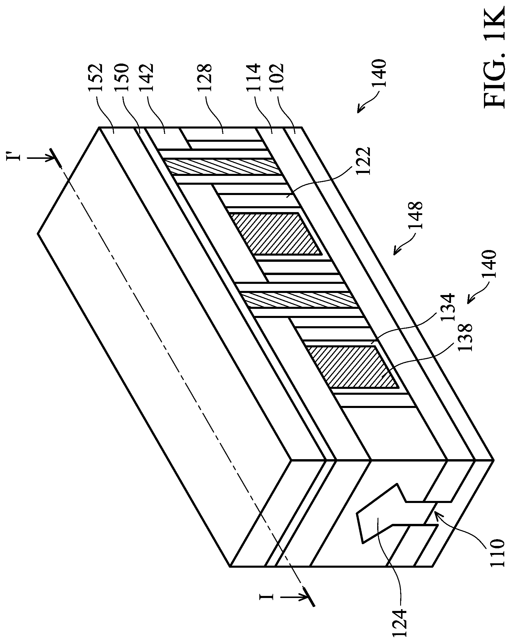 Patent US12107166 Figure 11 – Fin field effect transistor (FinFET) device structure with isolation layer and method for forming the same