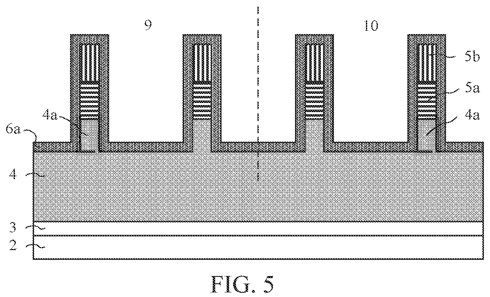 Patent US12107167 Figure 5 – High-threshold power semiconductor device and manufacturing method thereof