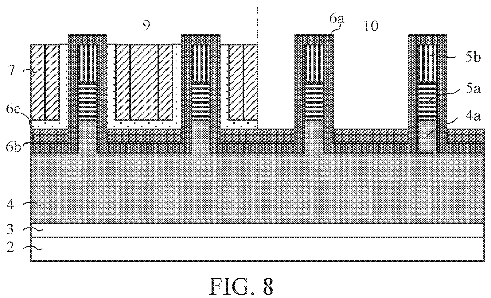 Patent US12107167 Figure 8 – High-threshold power semiconductor device and manufacturing method thereof
