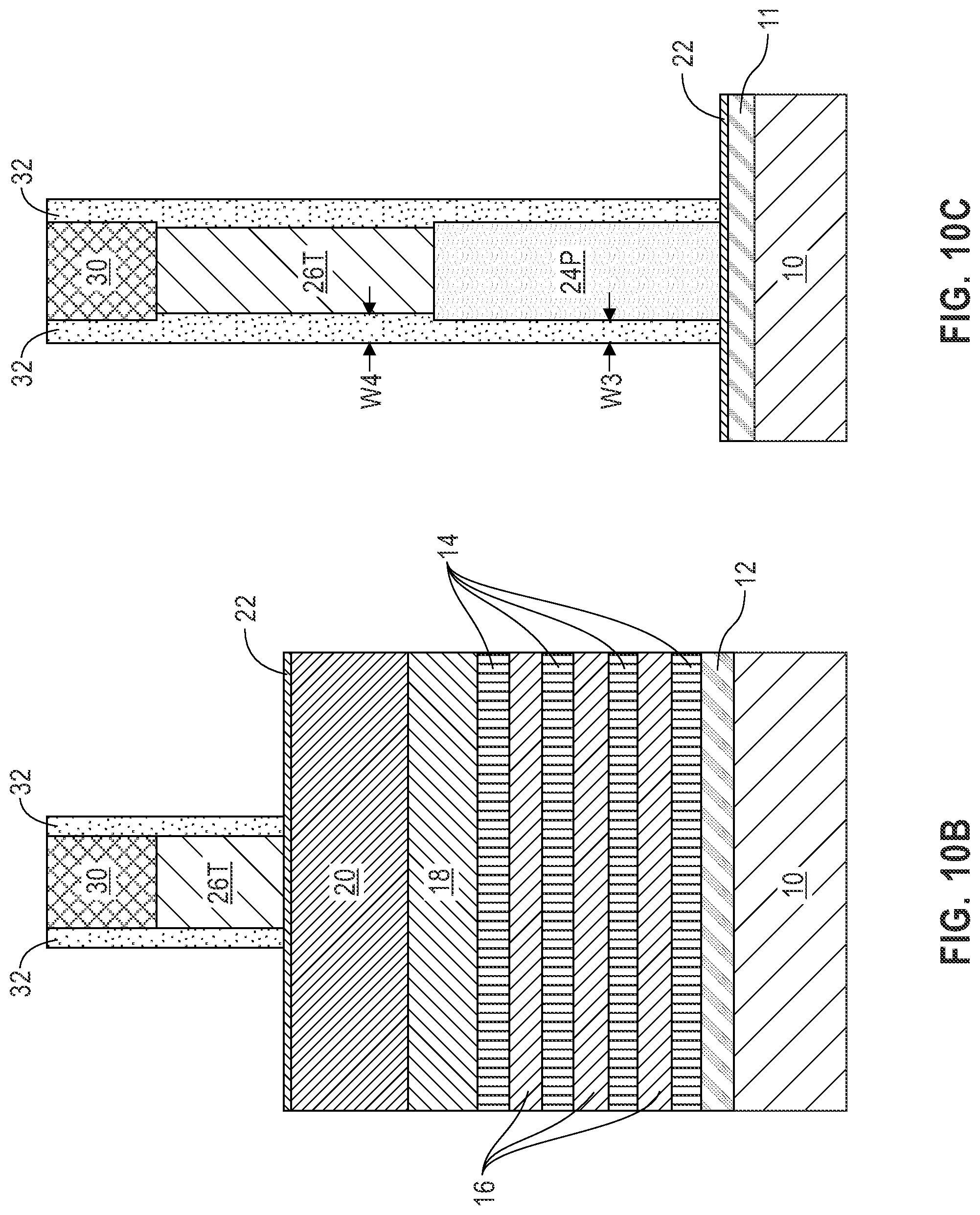 Patent US12107168 Figure 18 – Independent gate length tunability for stacked transistors