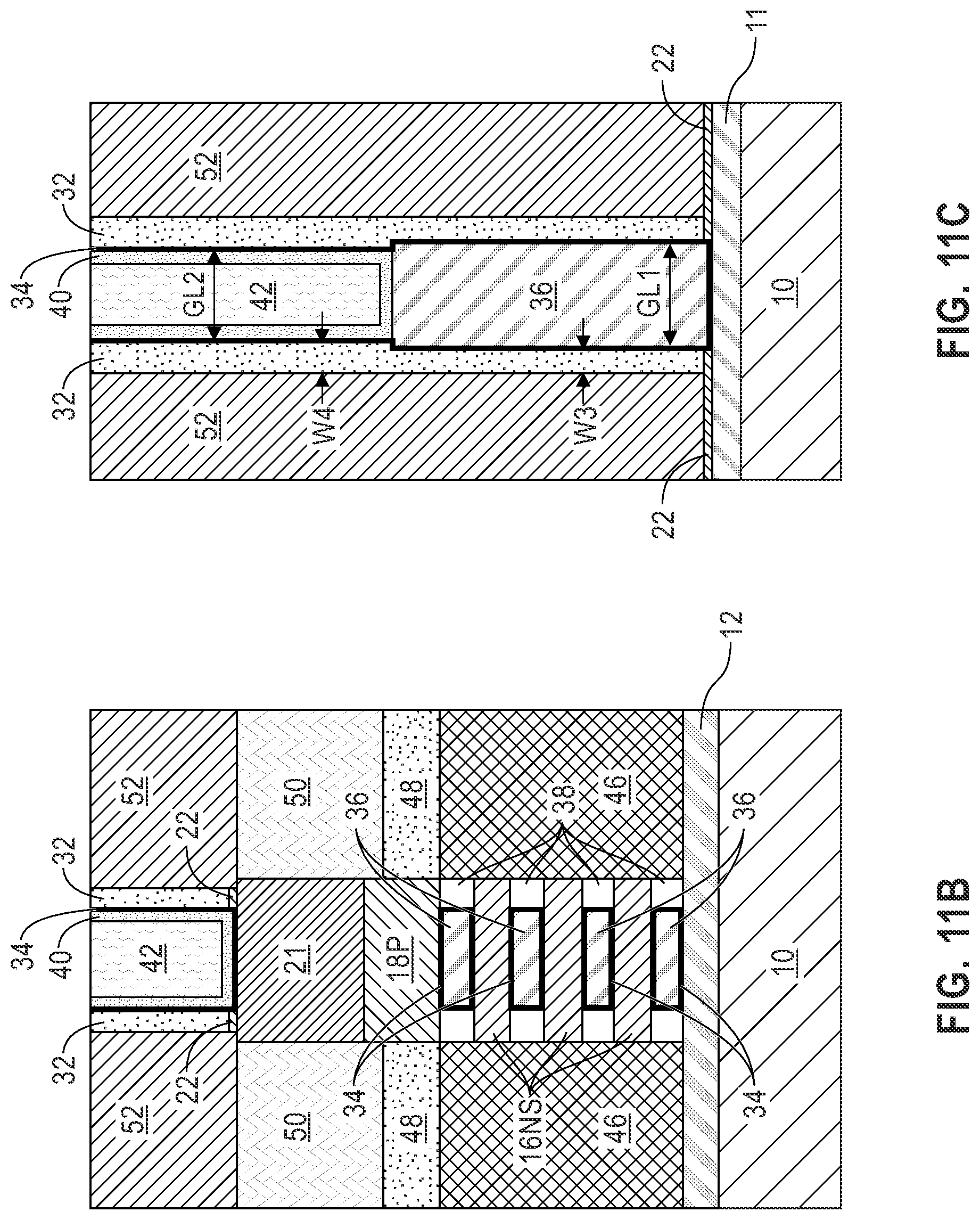 Patent US12107168 Figure 20 – Independent gate length tunability for stacked transistors