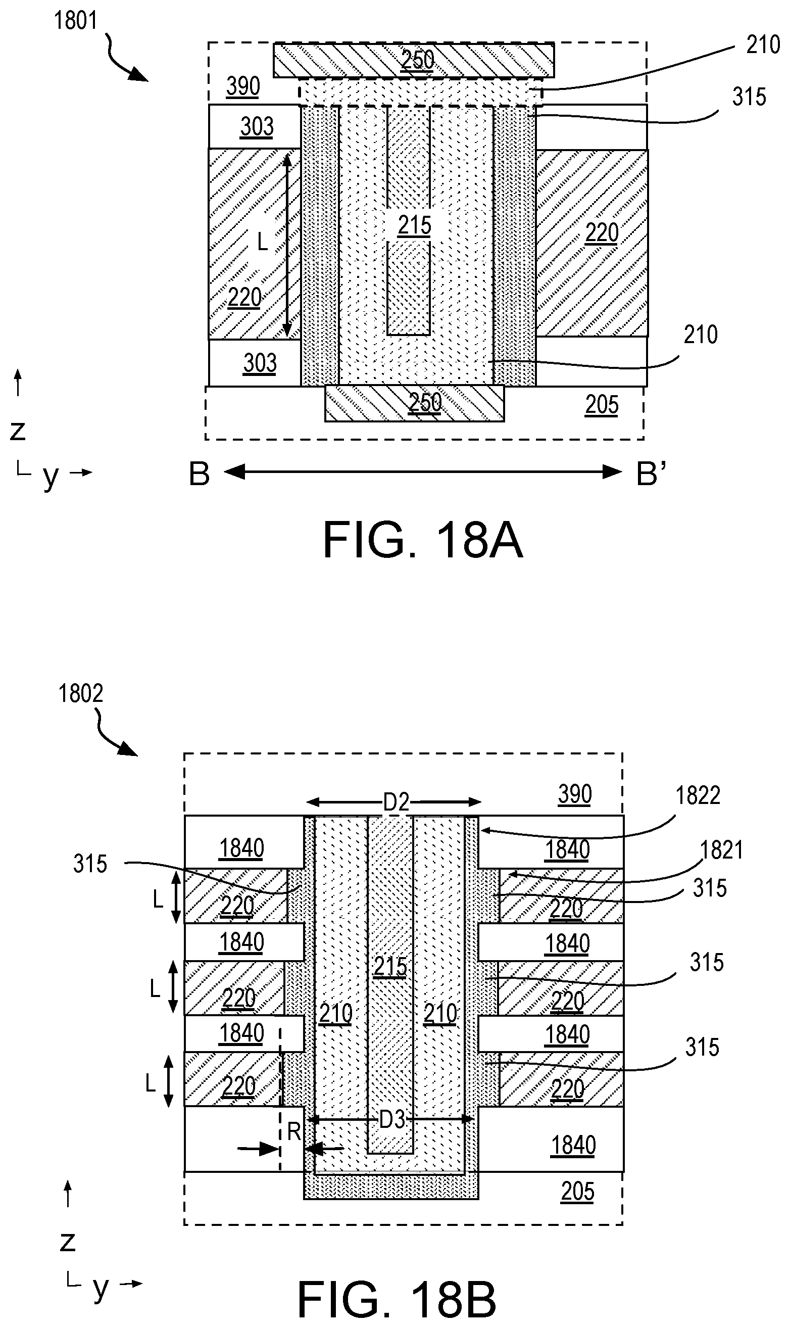 Patent US12107170 Figure 10 – Transistor channel passivation with 2D crystalline material
