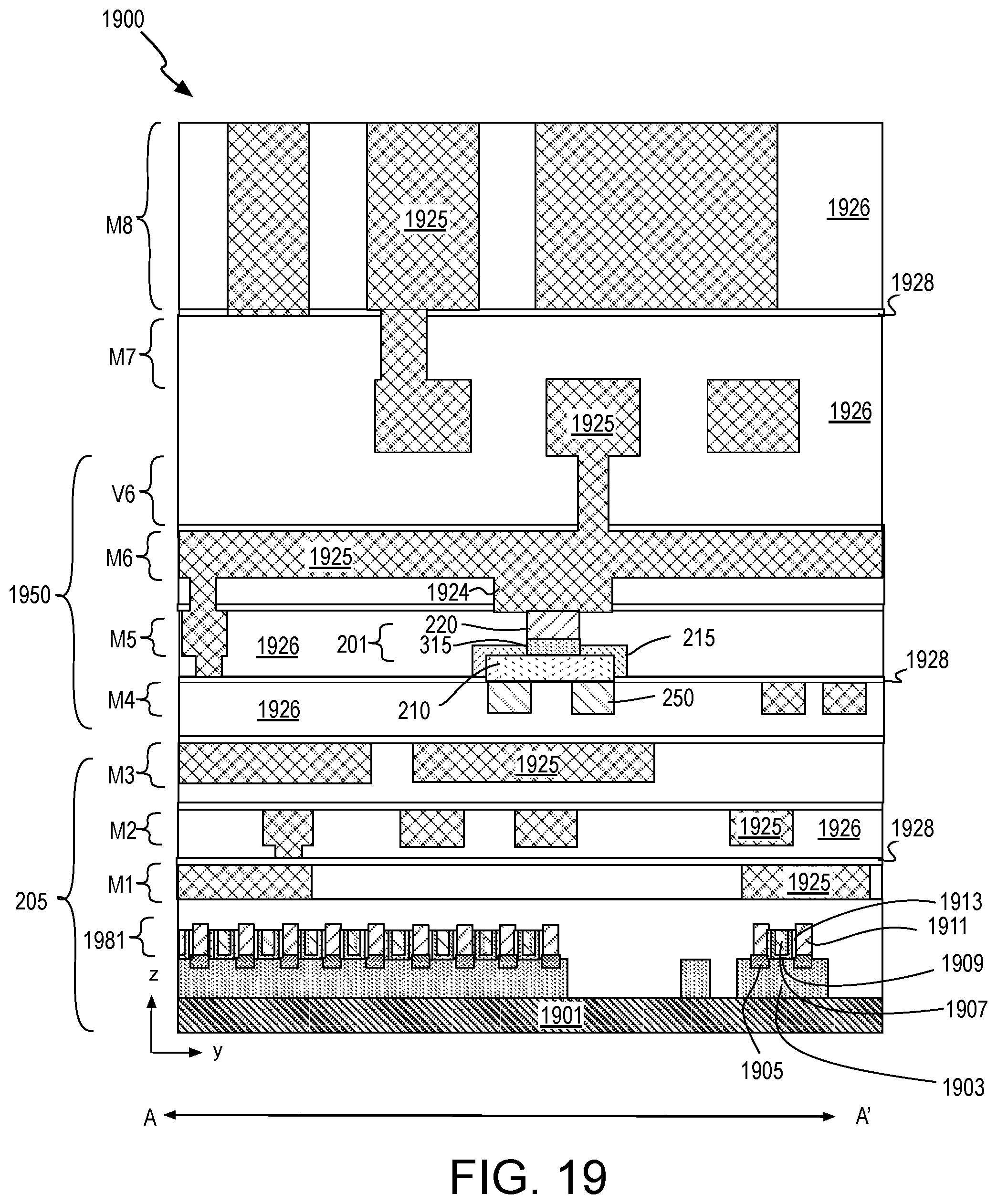 Patent US12107170 Figure 11 – Transistor channel passivation with 2D crystalline material