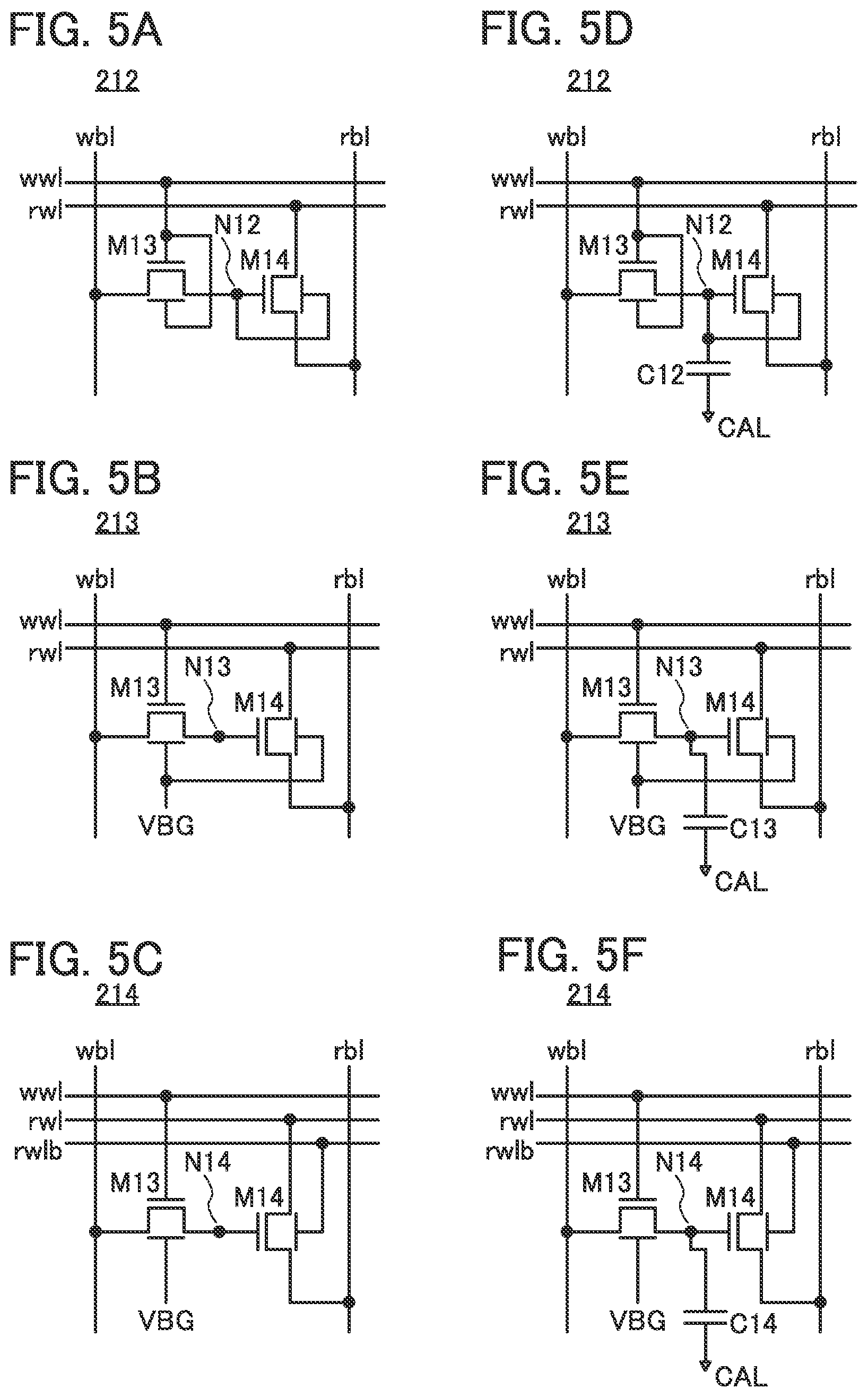 Patent US12107171 Figure 5 – Memory device, semiconductor device, and electronic device