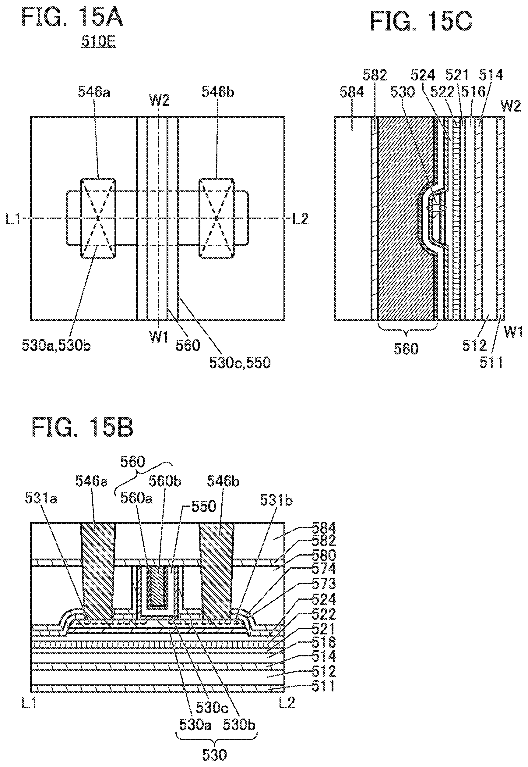 Patent US12107171 Figure 15 – Memory device, semiconductor device, and electronic device