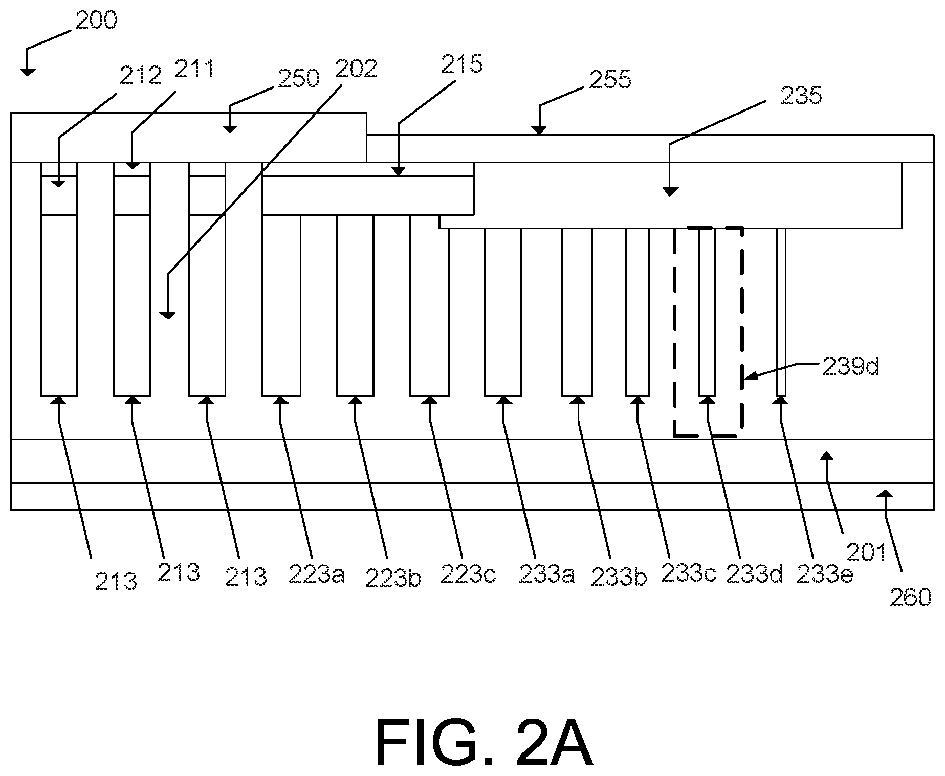 Patent US12107173 Figure 2 – Schottky rectifier with surge-current ruggedness
