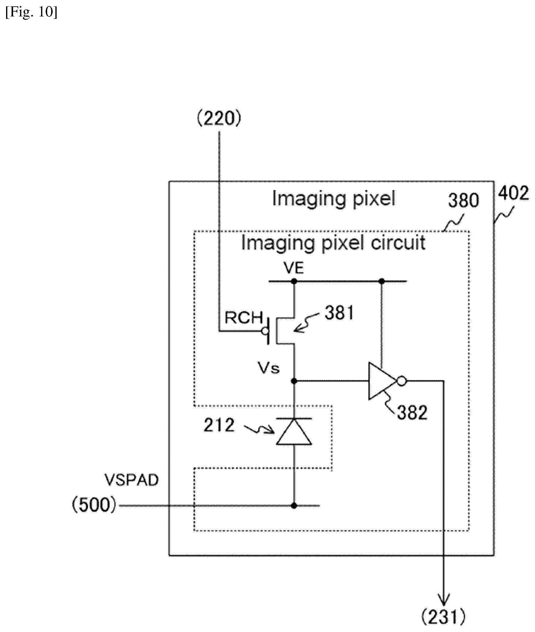 Patent US12107174 Figure 10 – Light detecting device and system