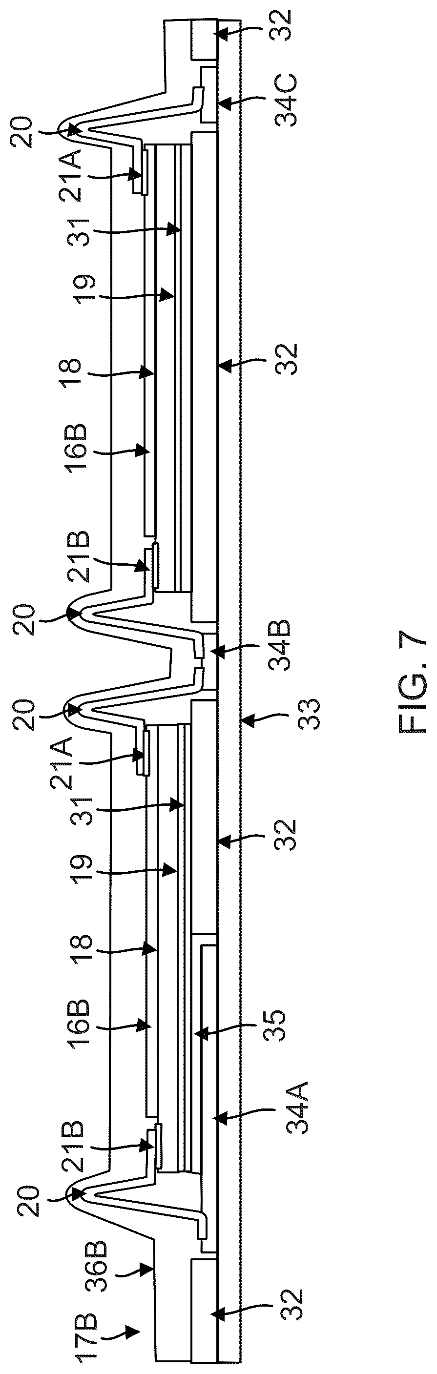 Patent US12107177 Figure 7 – Lightweight flexible solar array
