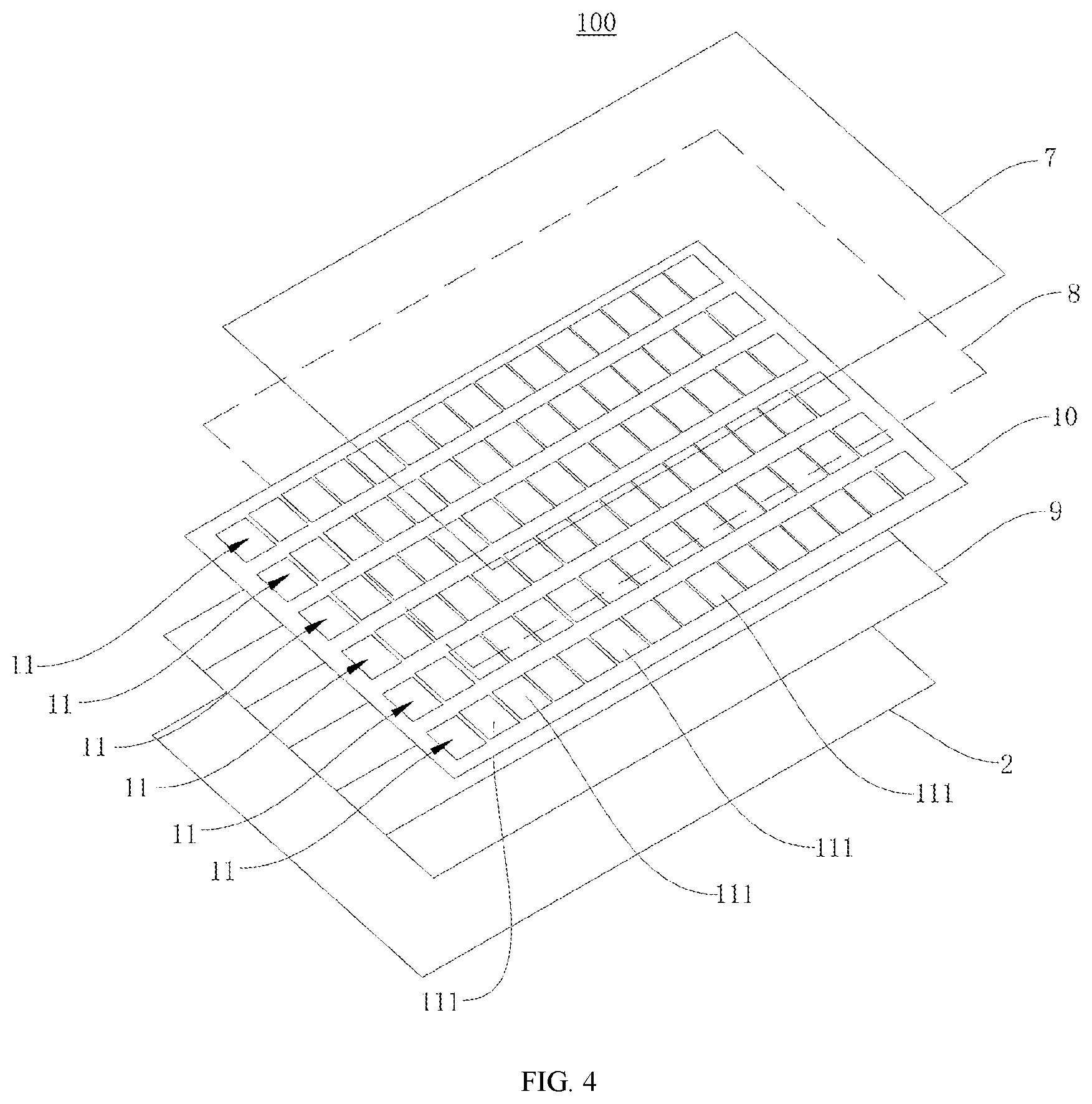 Patent US12107179 Figure 4 – Photovoltaic assembly