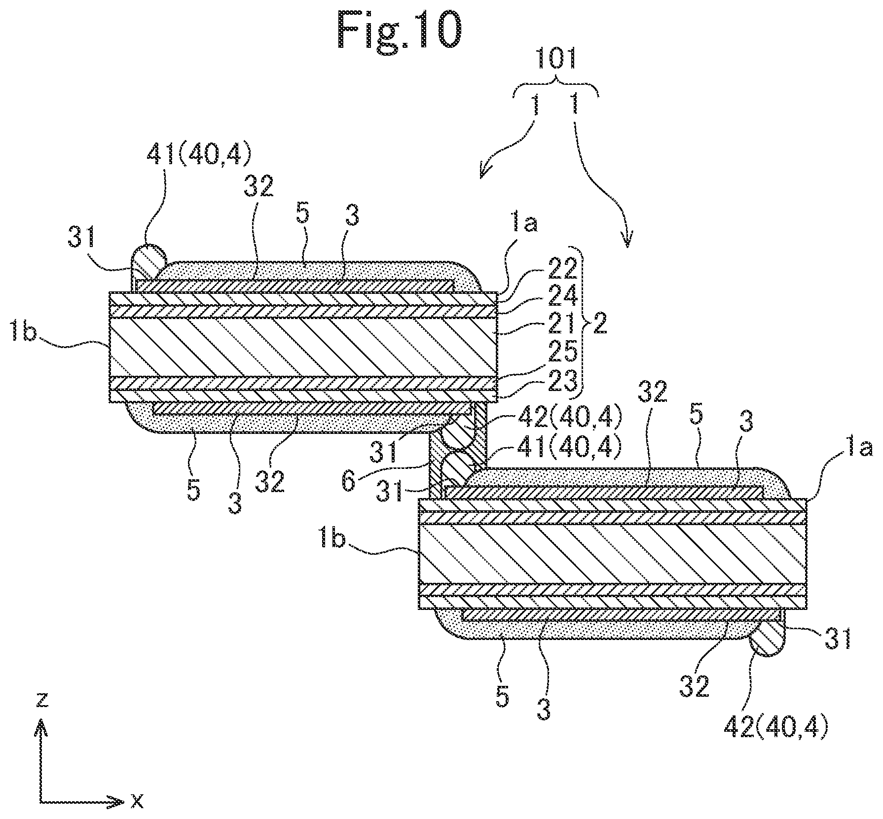 Patent US12107180 Figure 10 – Cell assembly, method for producing cell assembly, solar cell, and method for producing solar cell