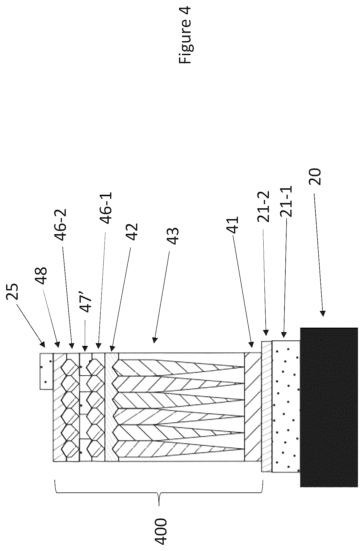 Patent US12107183 Figure 4 – Short-wave infra-red radiation detection device