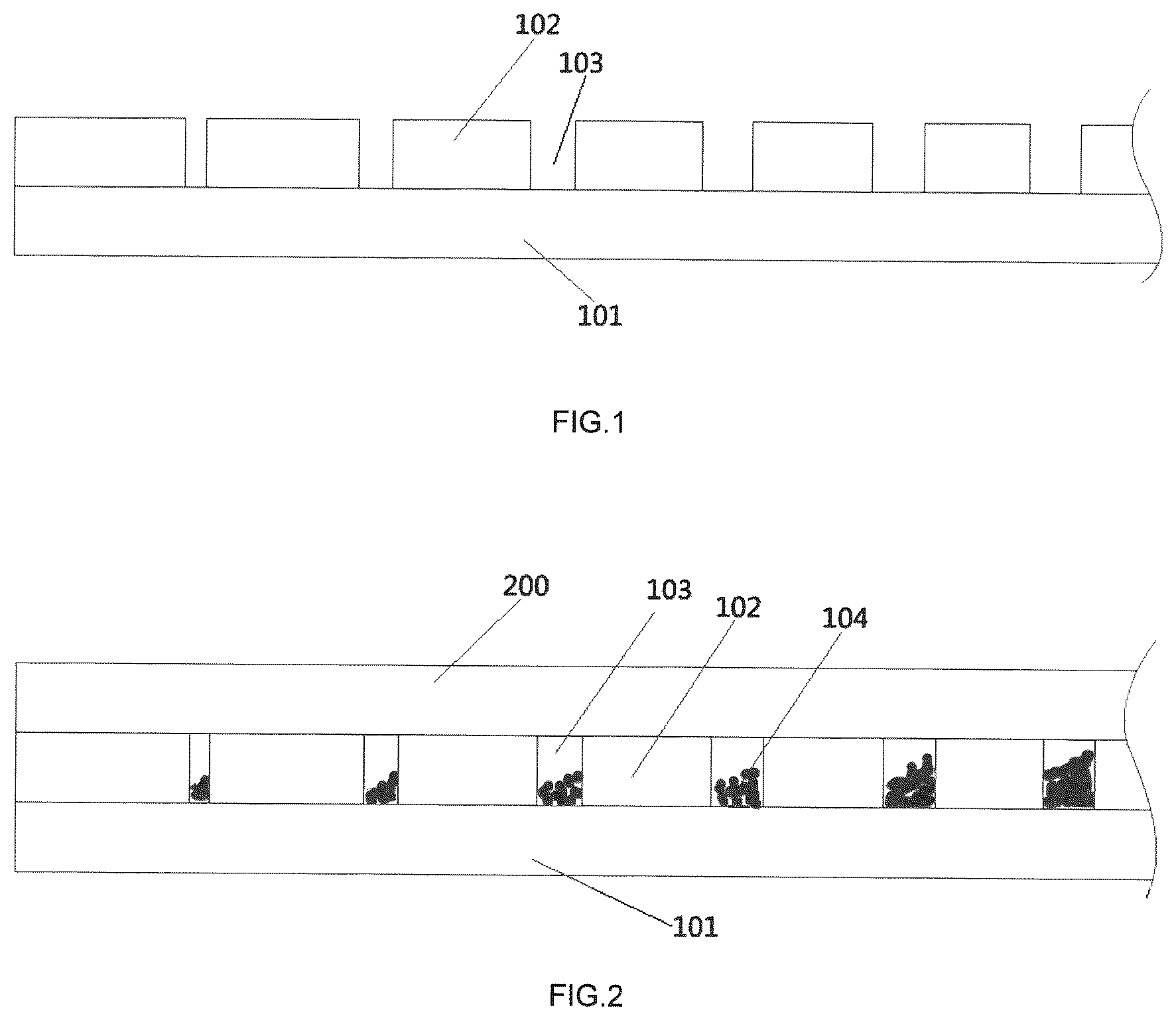 Patent US12107184 — Patterned substrate, epitaxial wafer, manufacturing method, storage medium and LED chip — Figure 1