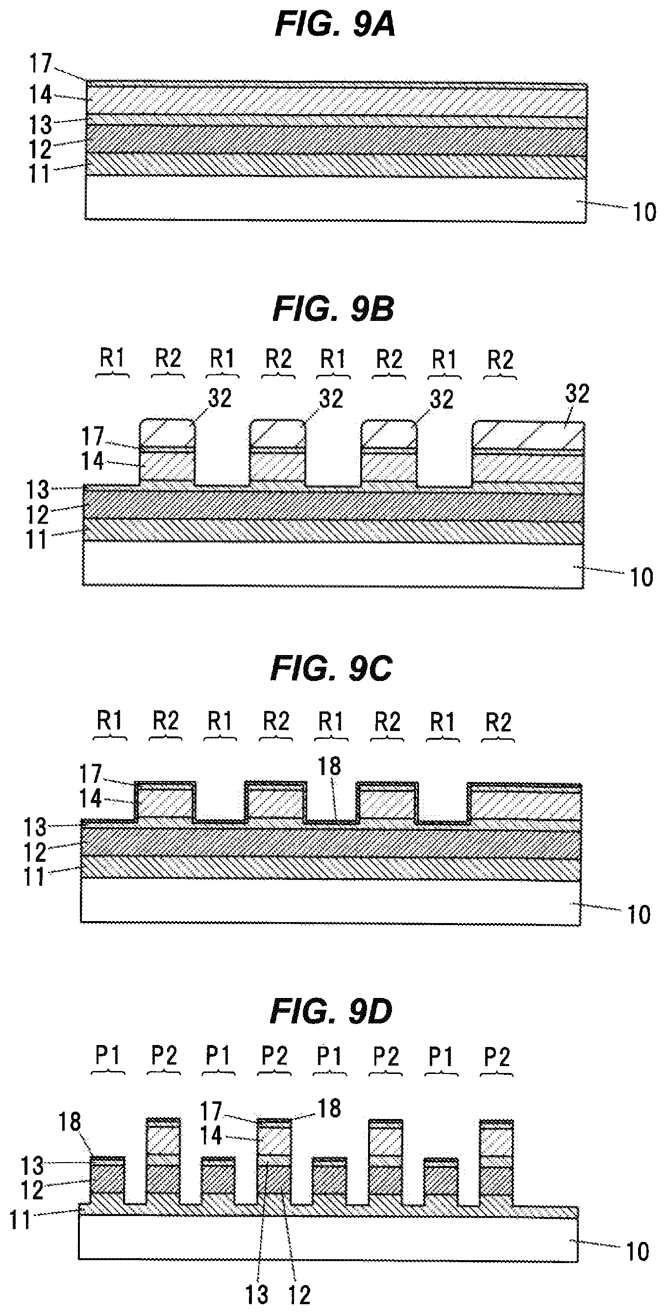 Patent US12107185 Figure 9 – Light-emitting element and method for manufacturing same