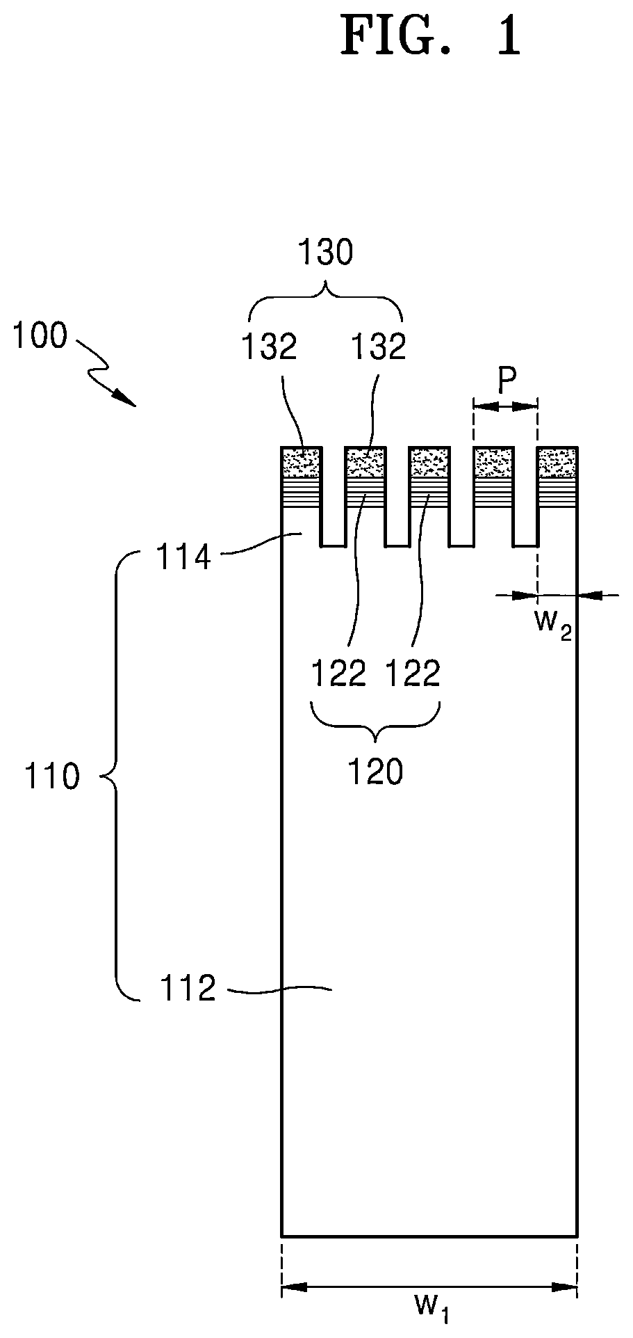 Patent US12107186 Figure 1 – Semiconductor LED and method of manufacturing the same